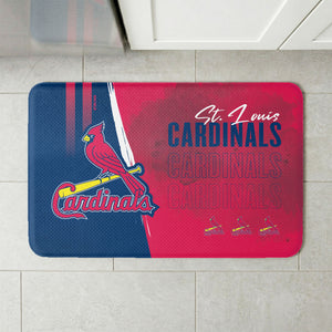 MLB St. Louis Cardinals Painterly Floor Mat 18×30 inches