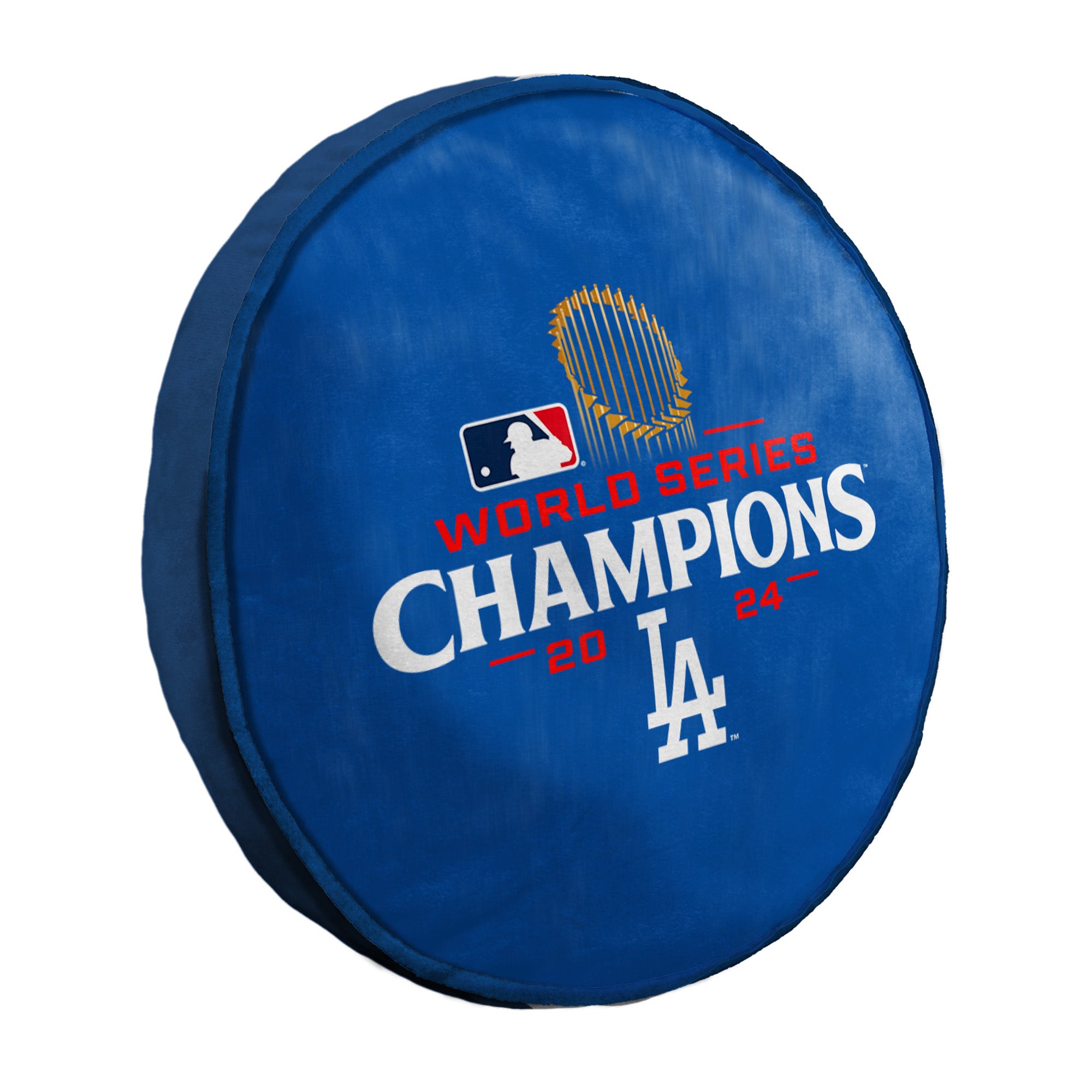 Los Angeles Dodgers 2024 MLB World Series Champs Travel Cloud Pillow 15 Inches