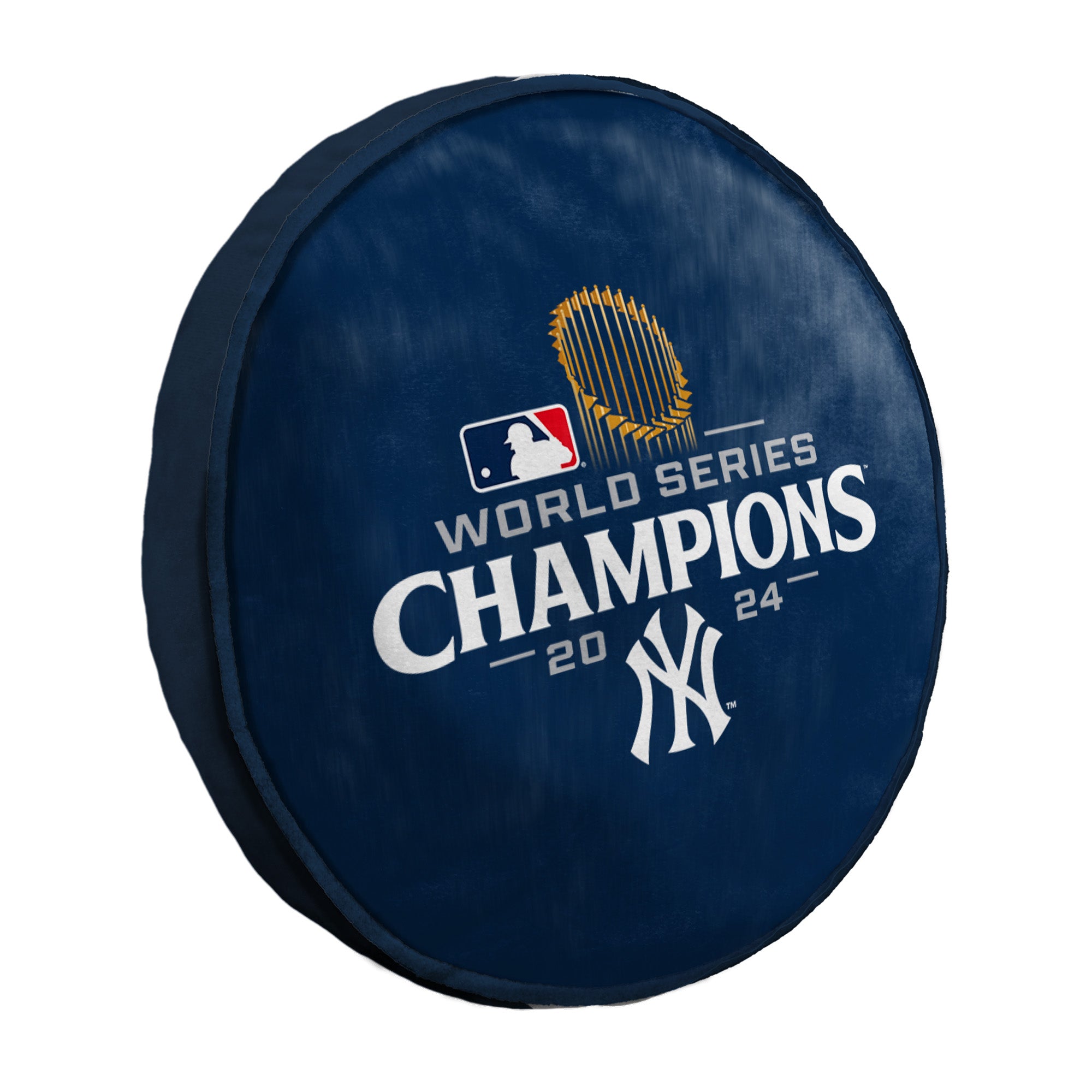 New York Yankees 2024 MLB World Series Champs Travel Cloud Pillow 15 Inches