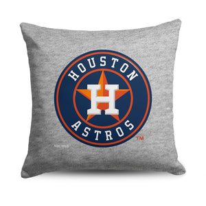 Houston Astros MLB Primary Sweatshirt PIllow 16 Inches