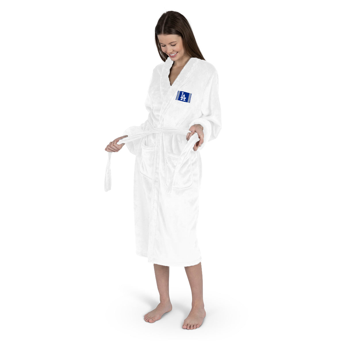 Dodgers Robe Los Angeles Dodgers MLB Tag Silk Touch Robe Small/Medium