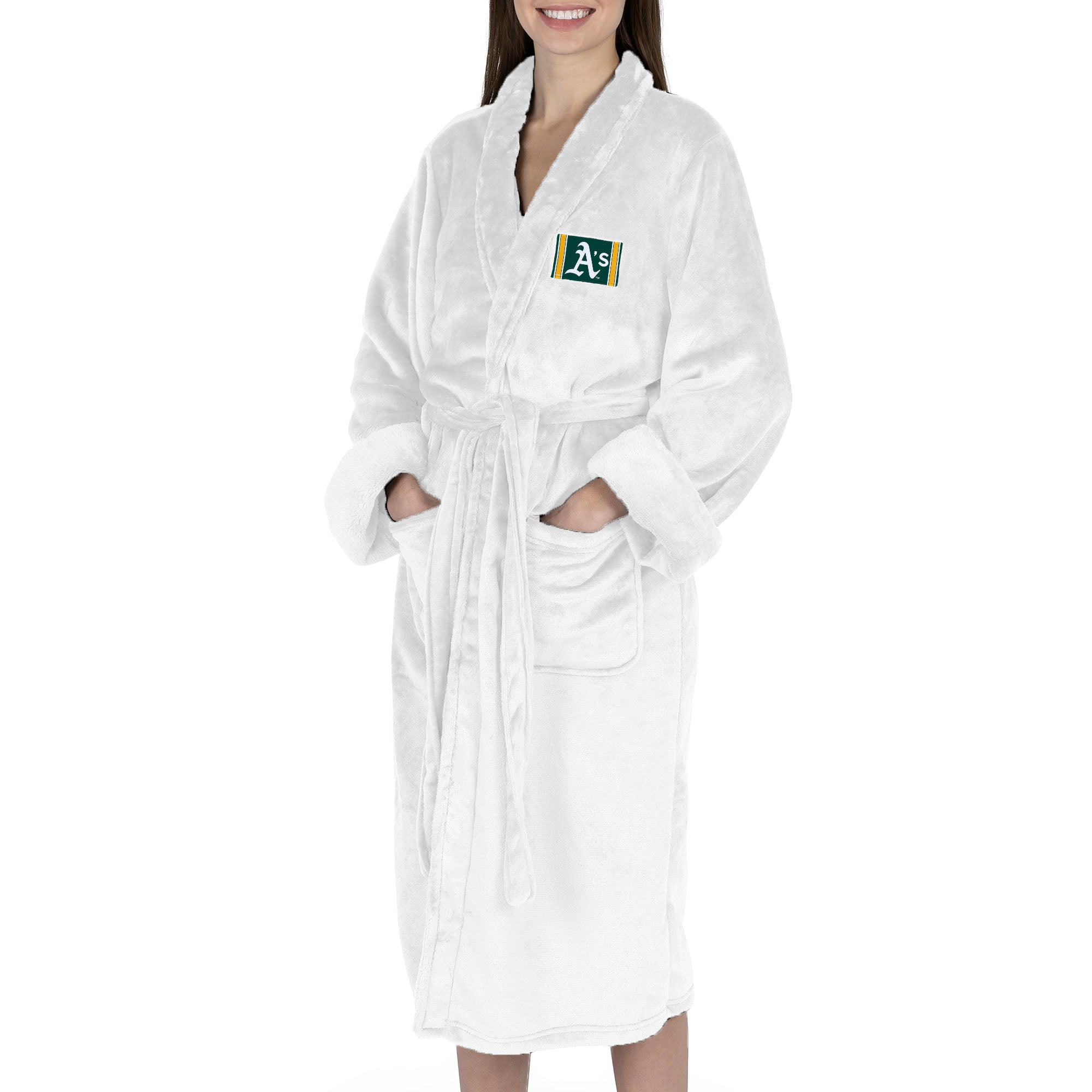 Belichick Robe Oakland Athletics MLB Tag Silk Touch Robe Small/Medium