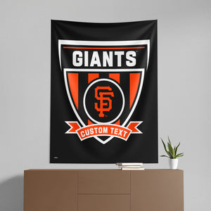 MLB San Francisco Giants Allegiance Personalized Wall Hanging 50x60 Inches