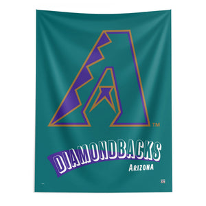MLB Arizona Diamondbacks Cooperstown Collection Throwback  Wall Hanging 50 x 60 Inches