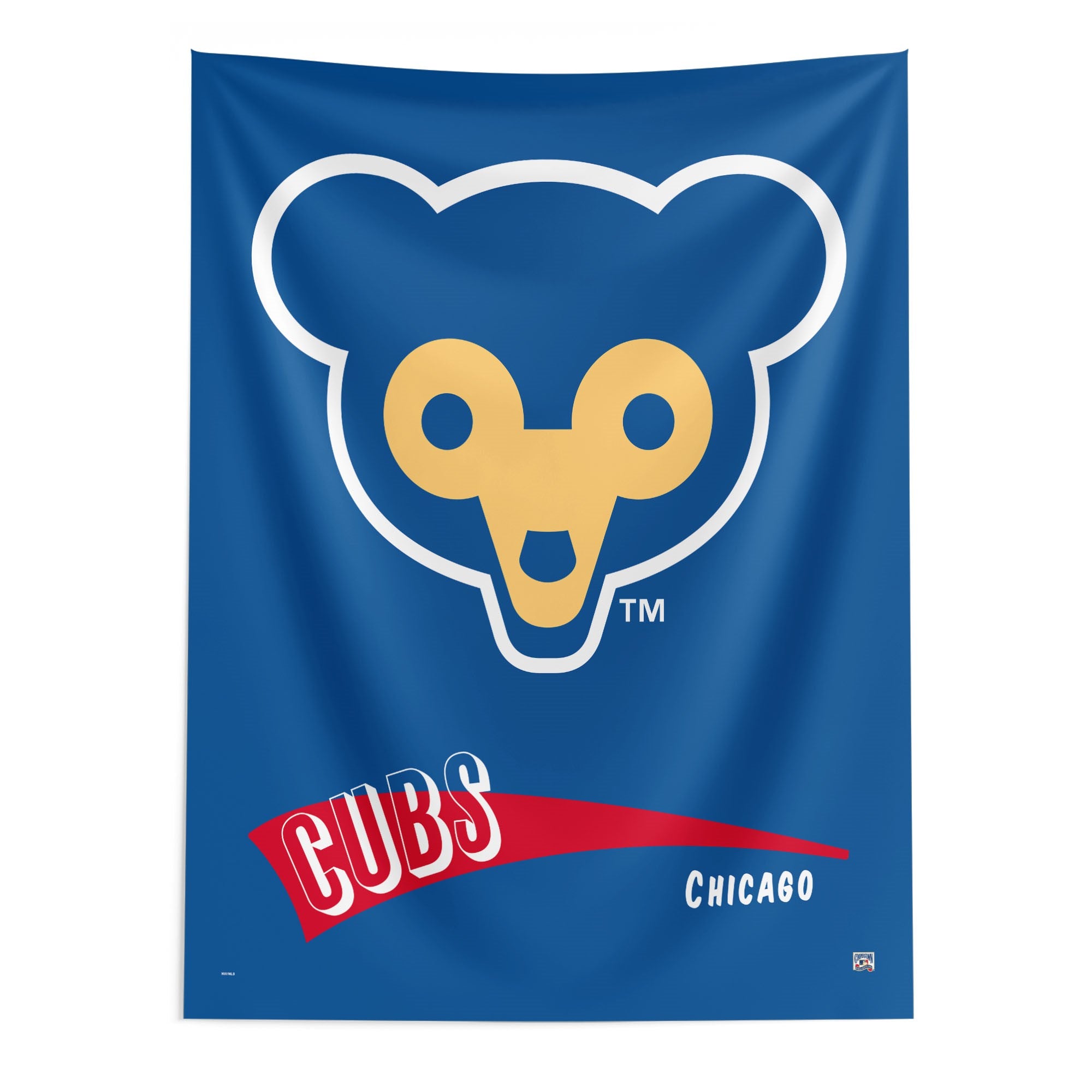 MLB Chicago Cubs Cooperstown Collection Throwback Wall Hanging 50 x 60
