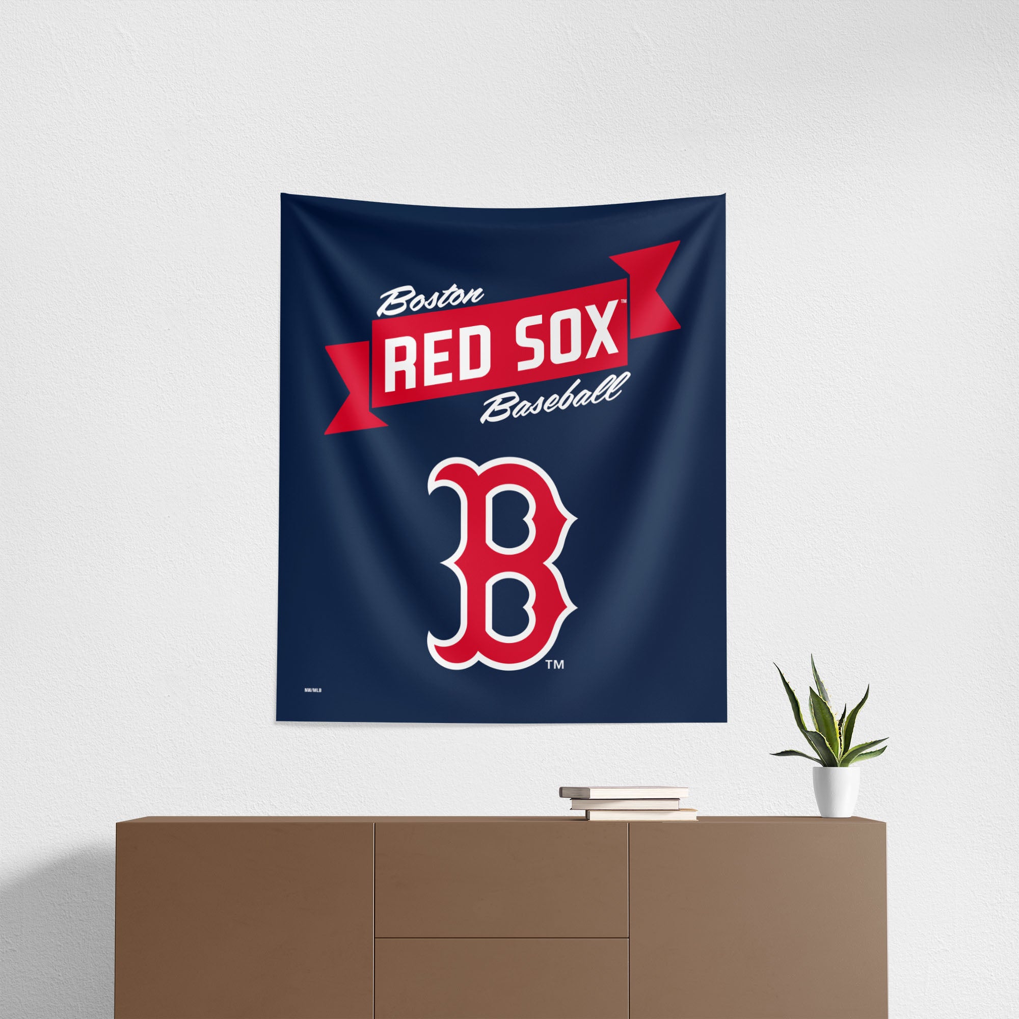 MLB Boston Red Sox Premium Wall Hanging 34 x 40 Inches