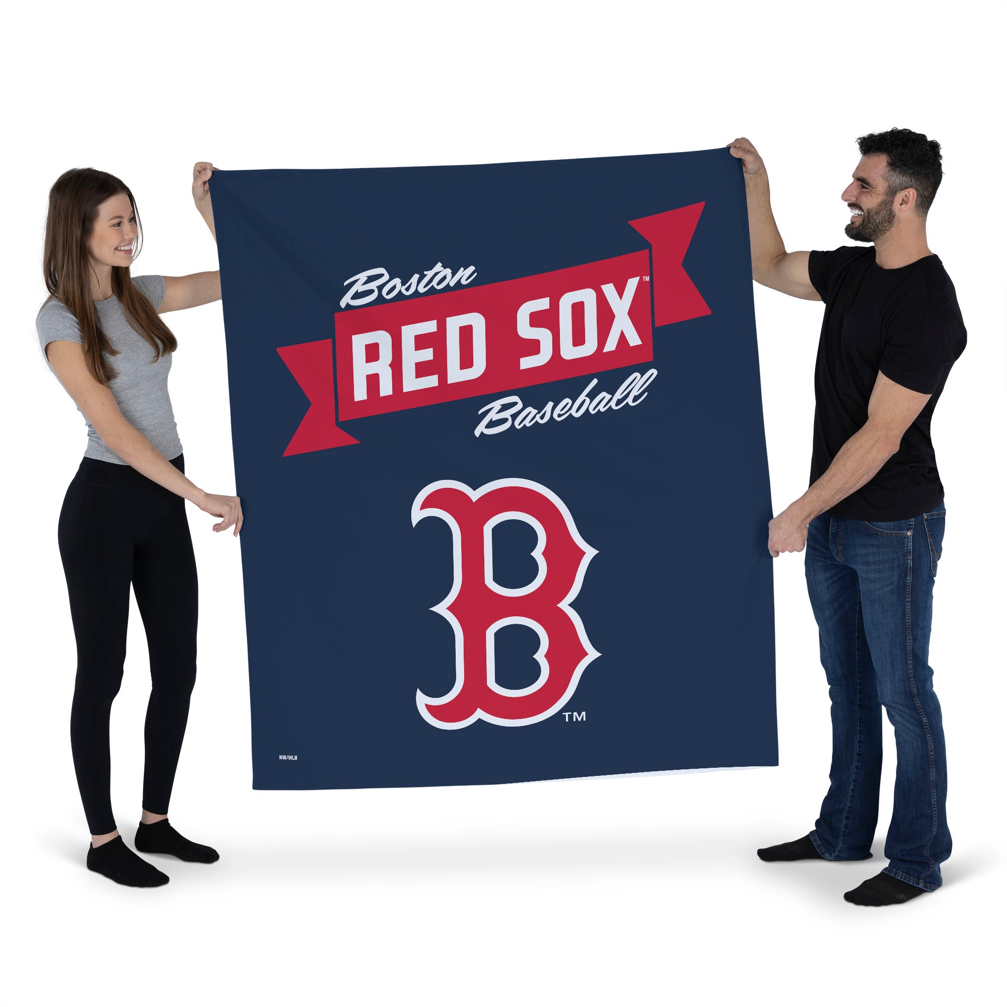 MLB Boston Red Sox Premium Wall Hanging 34 x 40 Inches