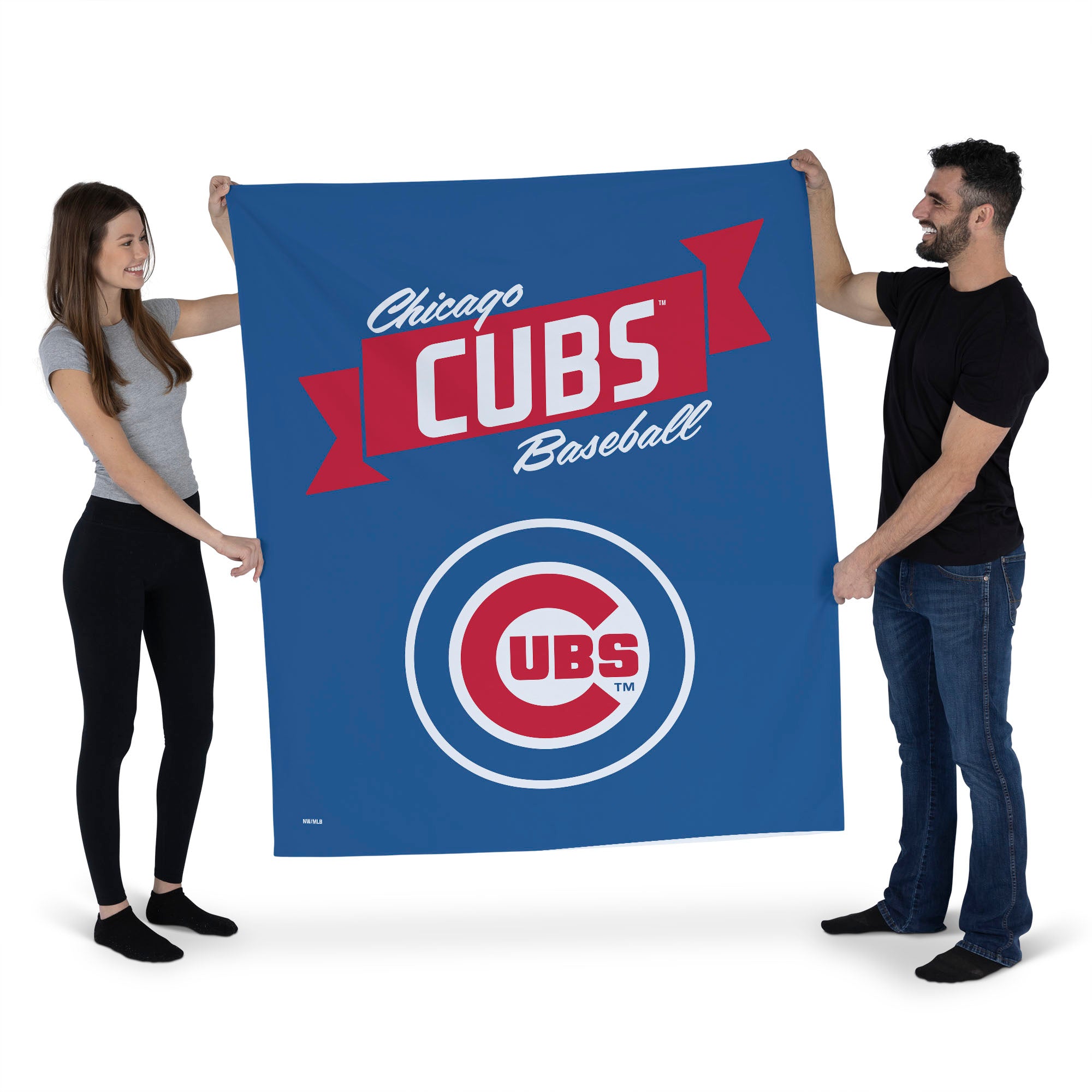 MLB Chicago Cubs Premium Wall Hanging 34 x 40 Inches