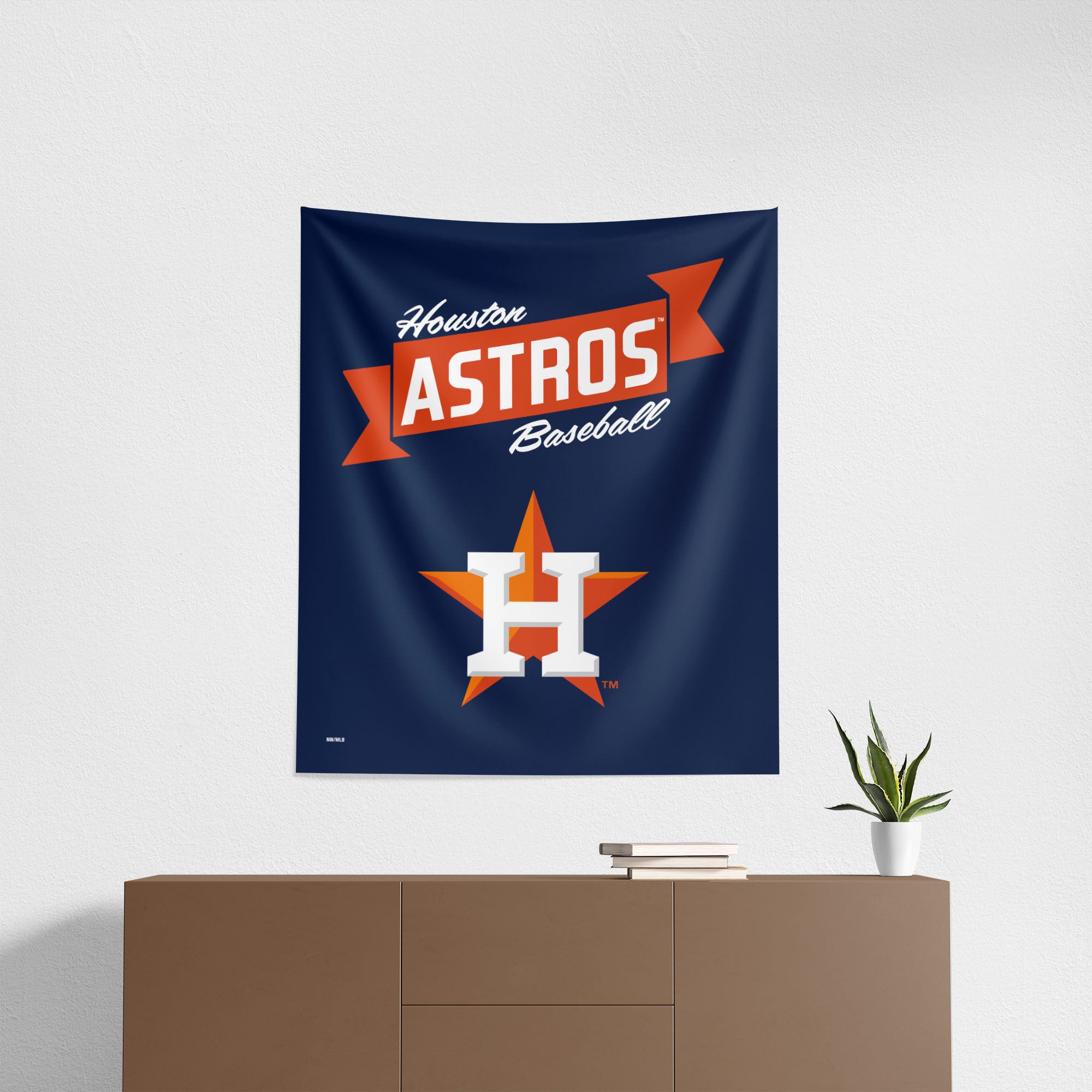 MLB Houston Astros Premium Wall Hanging 34 x 40 Inches