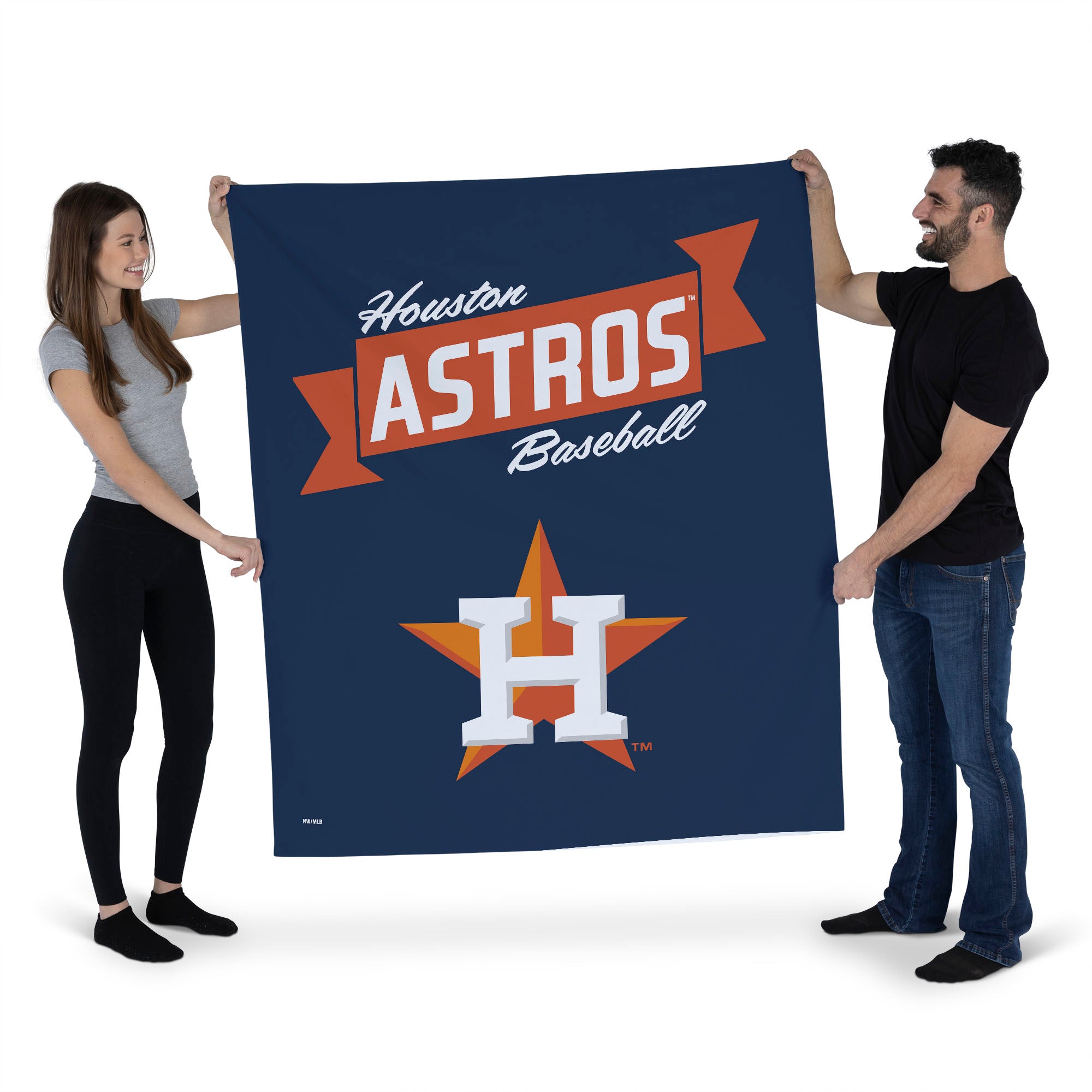 MLB Houston Astros Premium Wall Hanging 34 x 40 Inches