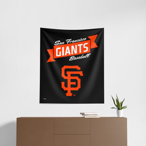 MLB San Francisco Giants Premium Wall Hanging 34 x 40 Inches