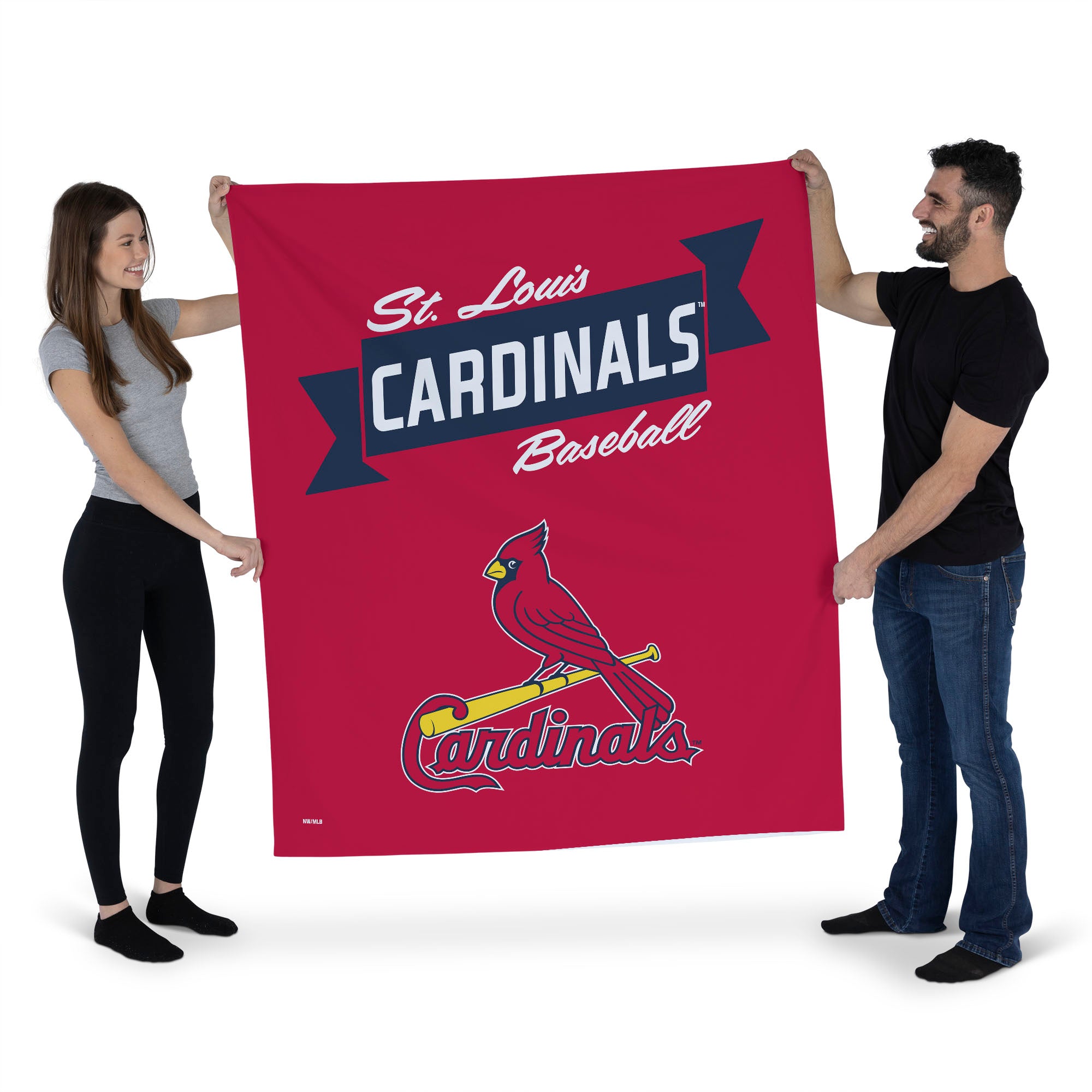 MLB St. Louis Cardinals Premium Wall Hanging 34 x 40 Inches