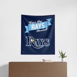 MLB Tampa Bay Rays Premium Wall Hanging 34 x 40 Inches