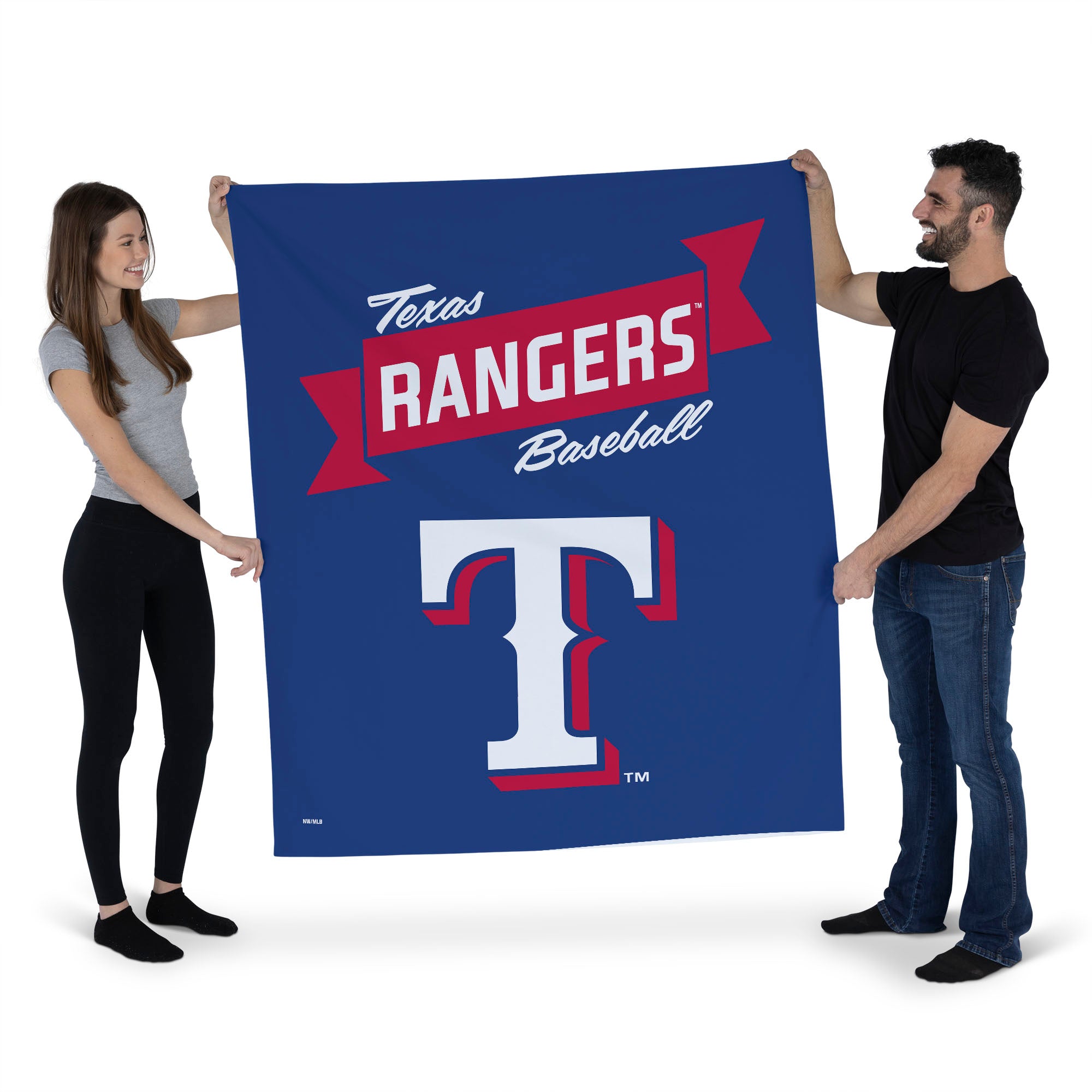 MLB Texas Rangers Premium Wall Hanging 34 x 40 Inches