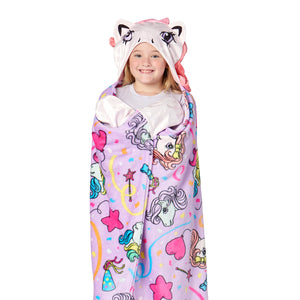 My Little Pony Celebration Hooded Throw 40×50 inches
