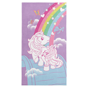 Hasbro My Little Pony Chasing Rainbows Microfiber Beach Towel 30x60 inches