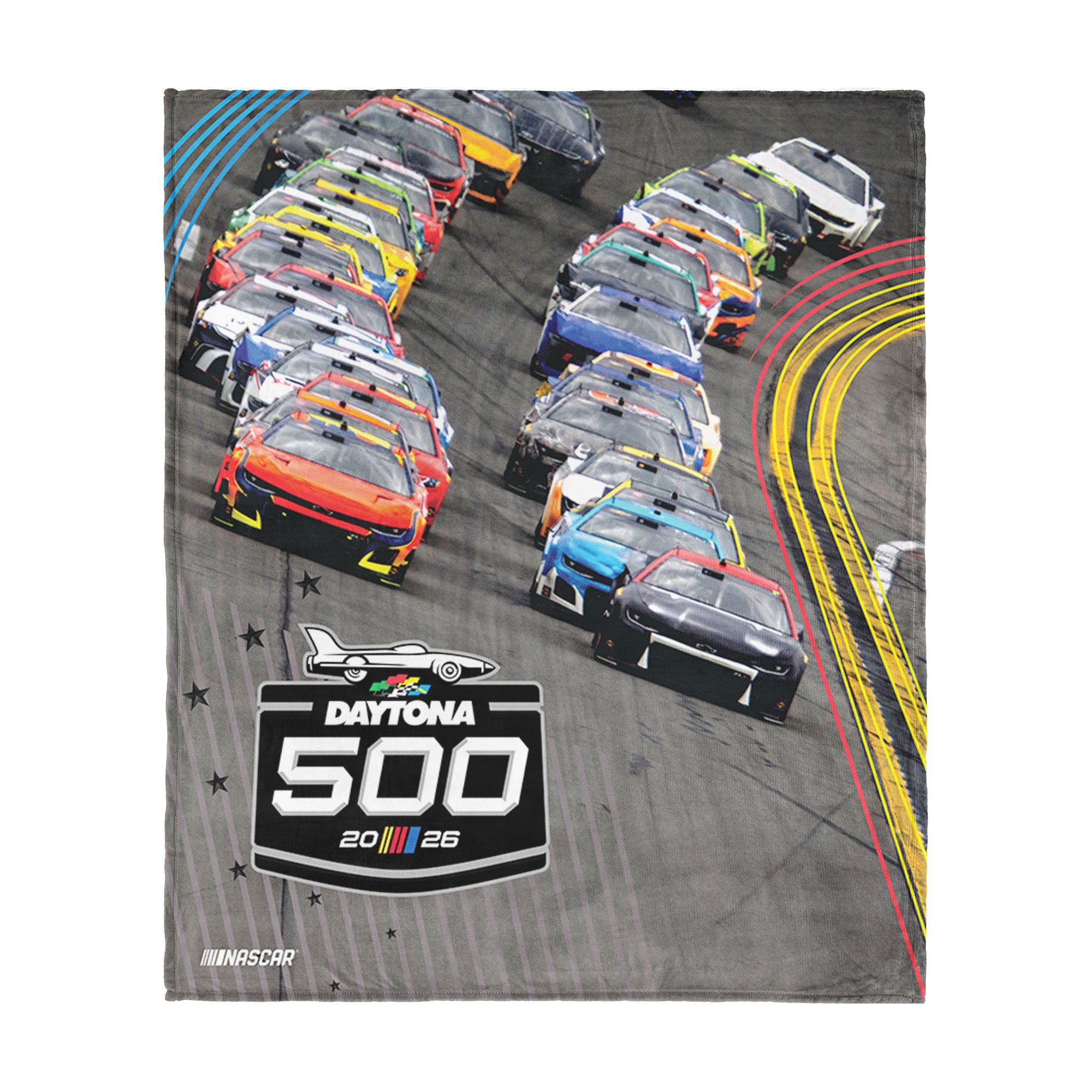 NASCAR Daytona 500 2026 Silk Touch Throw Blanket 50x60 inches