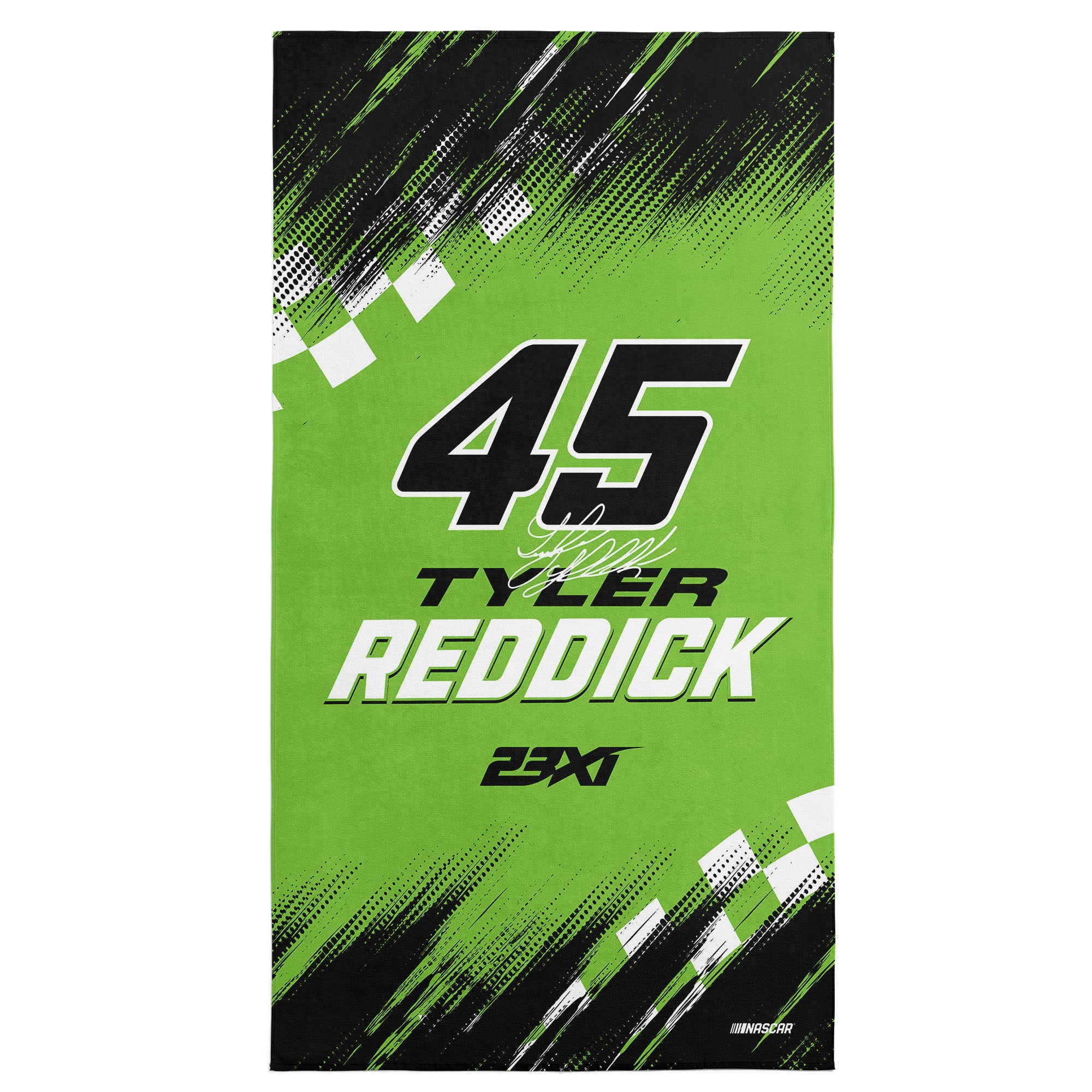 Nascar Tyler Reddick Simple Speed Beach Towel 30x60 inches