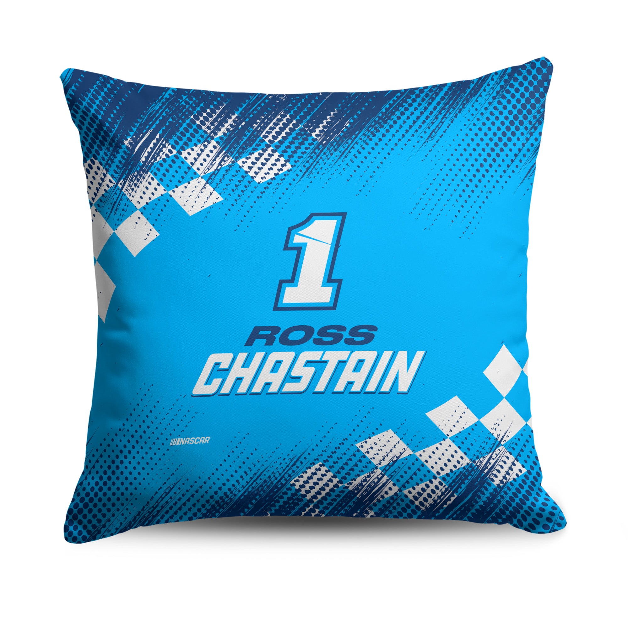 NASCAR Ross Chastain Simple Speed Throw Pillow 18x18 inches