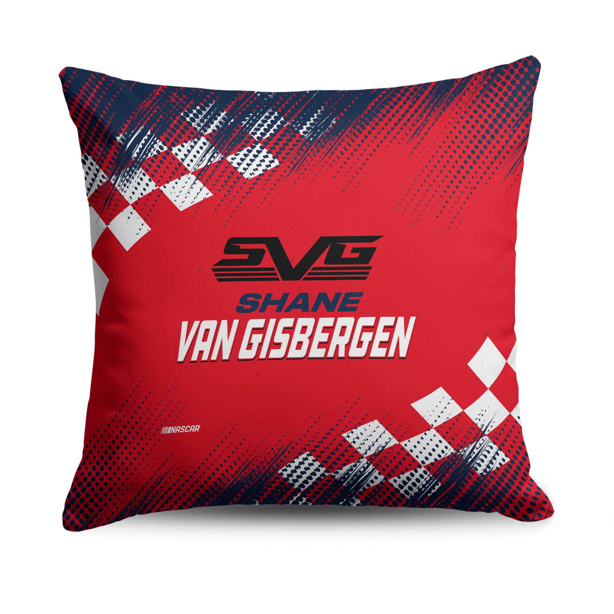 NASCAR Shane Van gisbergen Simple Speed Throw Pillow 18x18 inches