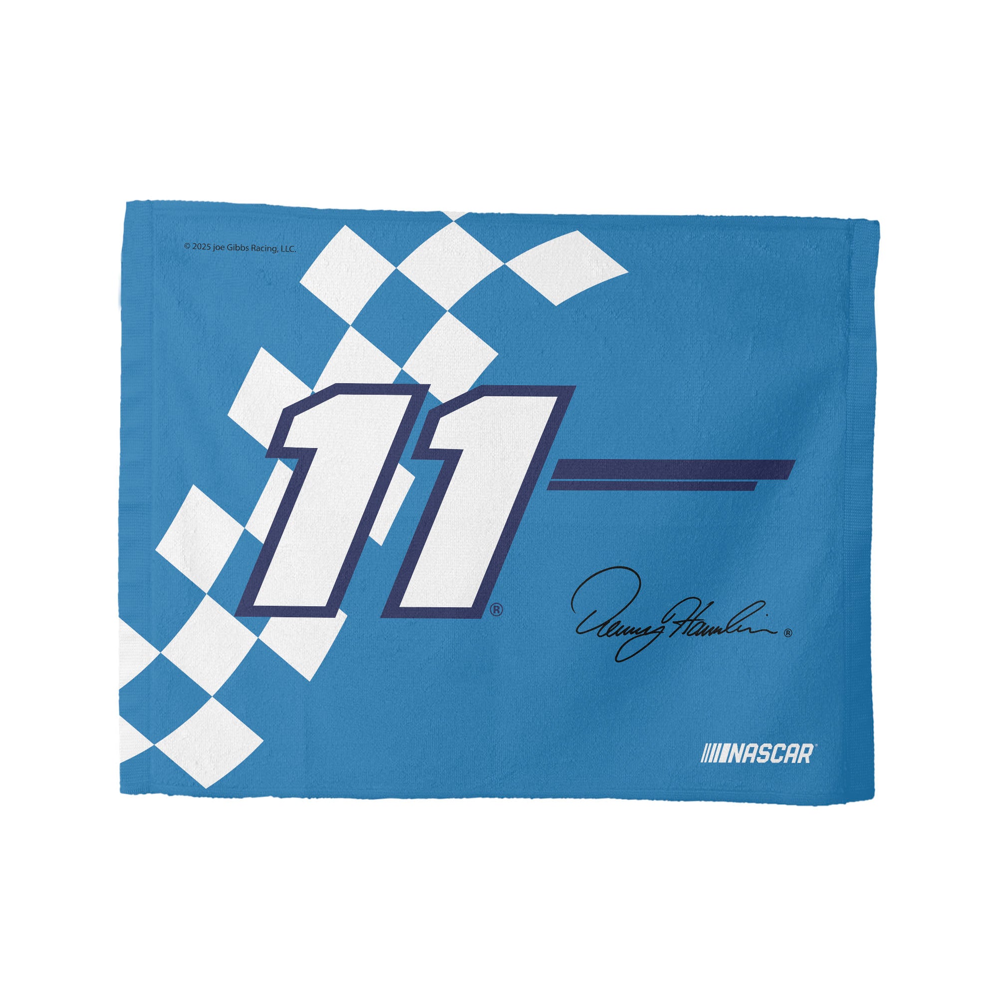 NASCAR Denny Hamlin Fast Track Rally Towel 15x18 inches