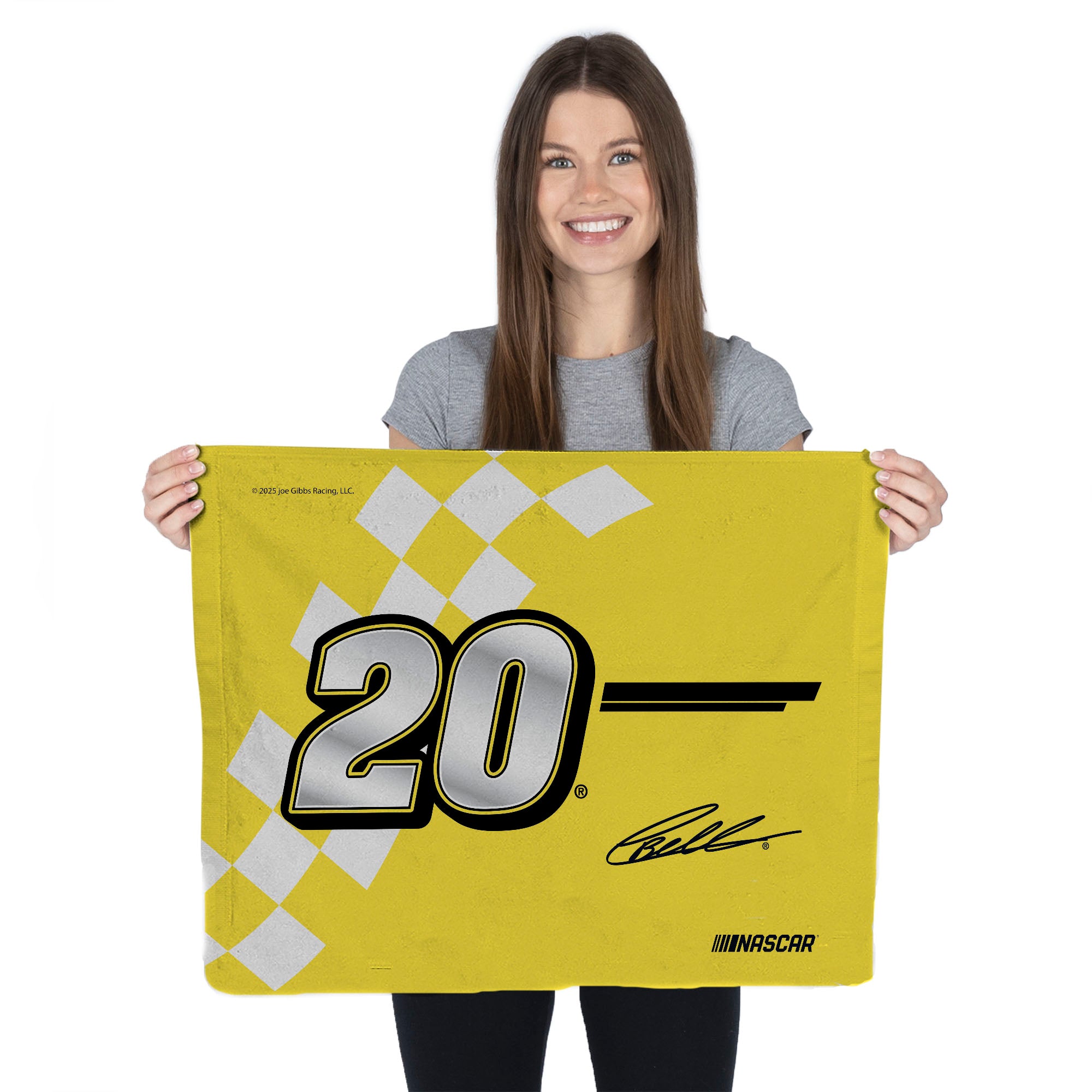 NASCAR Chris Bell Fast Track Rally Towel 15x18 inches