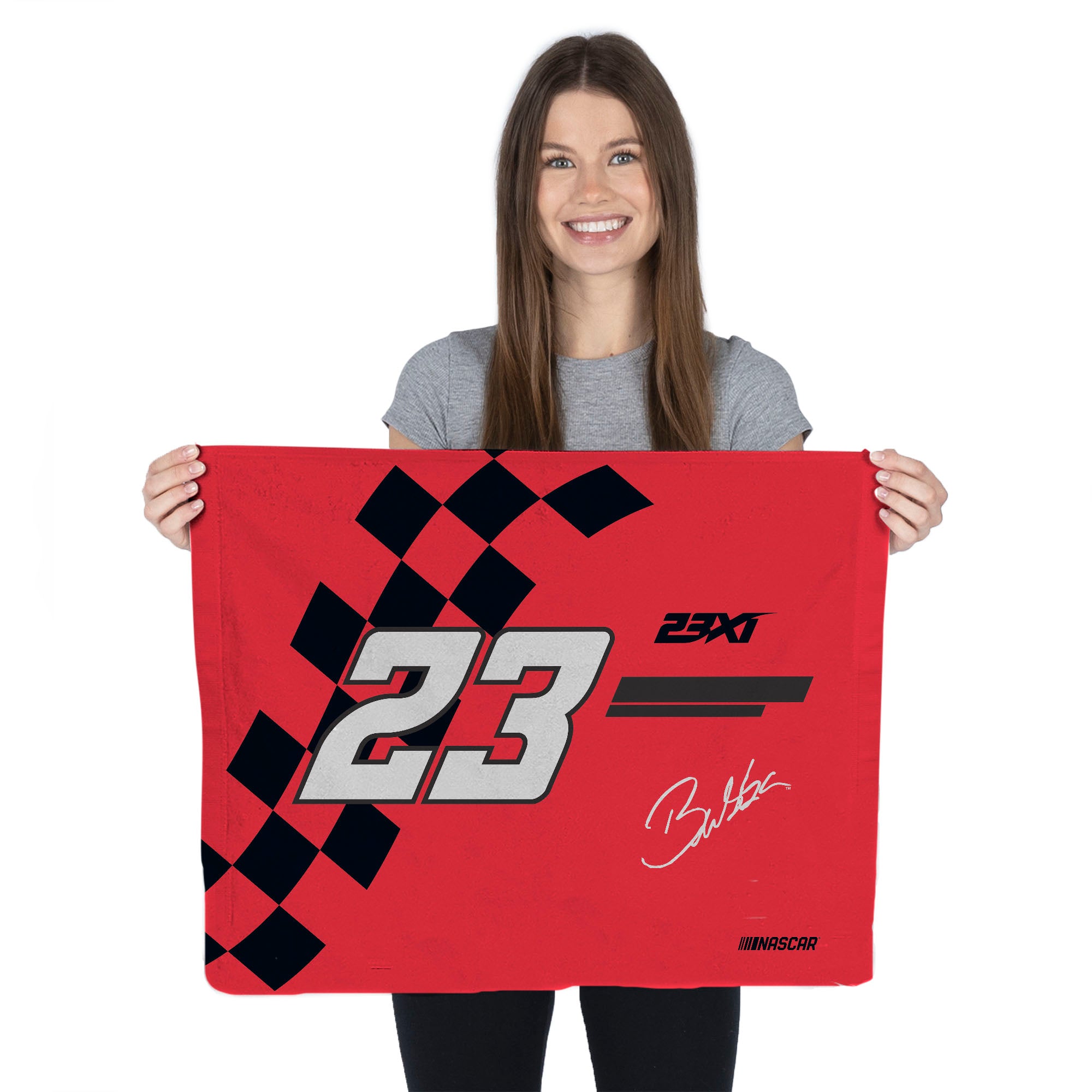 NASCAR Bubba Wallace Fast Track Rally Towel 15x18 inches