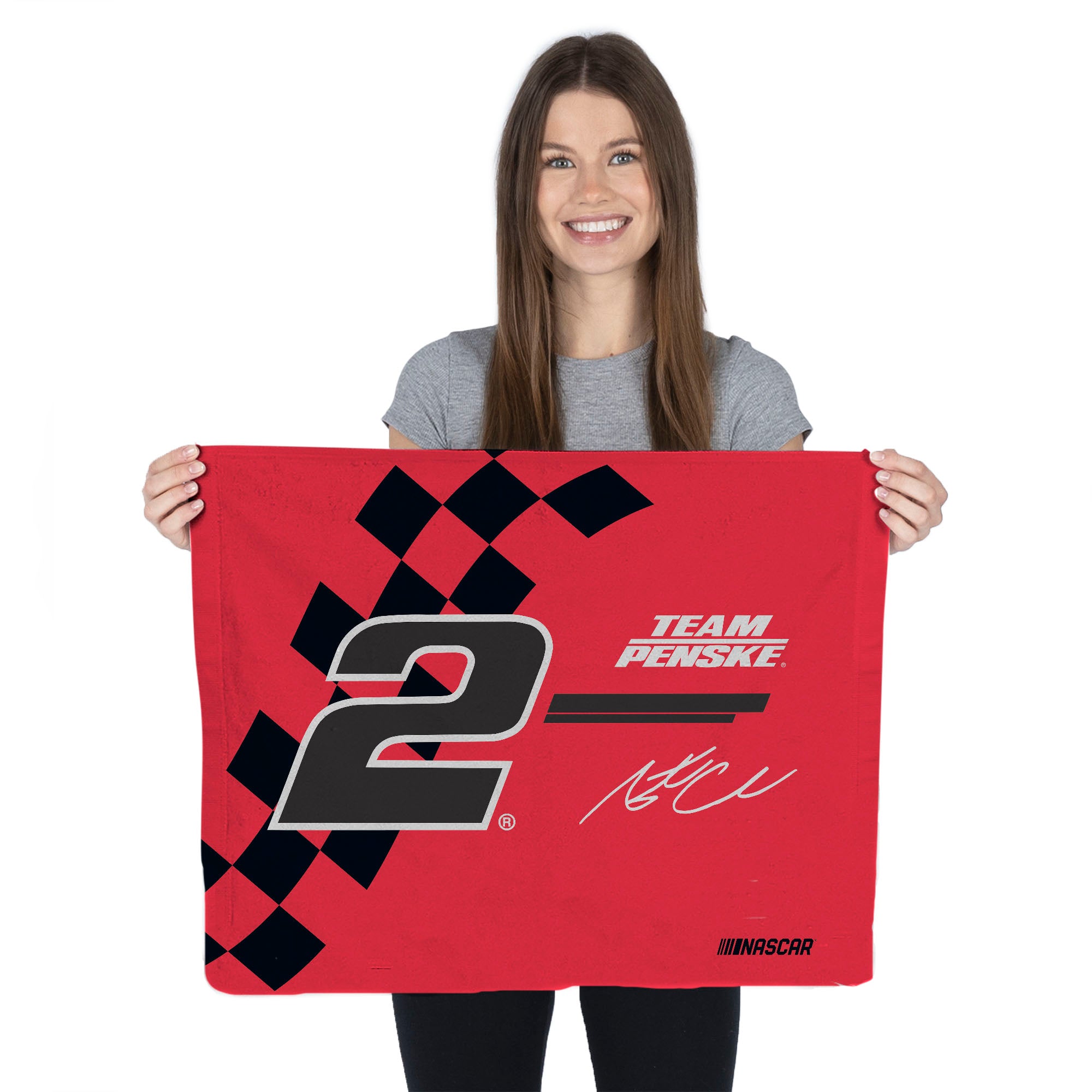 NASCAR Austin Cindric Fast Track Rally Towel 15x18 inches