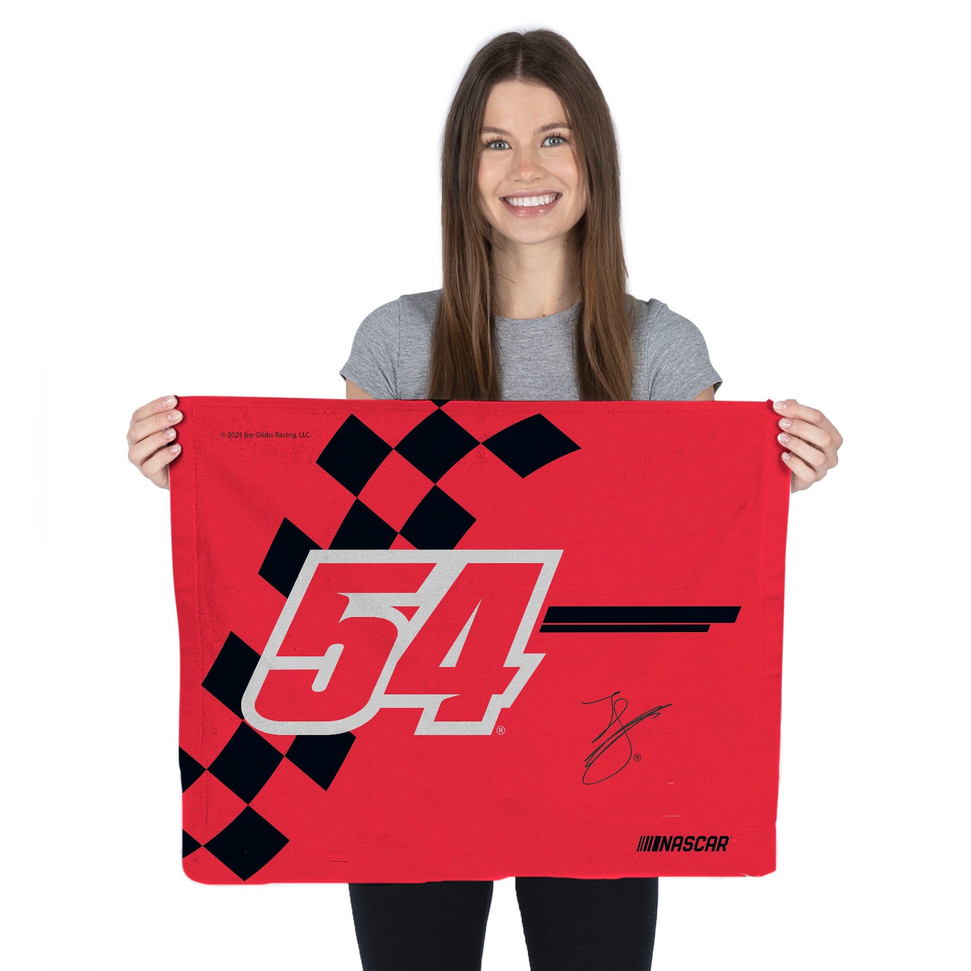 NASCAR Ty Gibbs Fast Track Rally Towel 15x18 inches