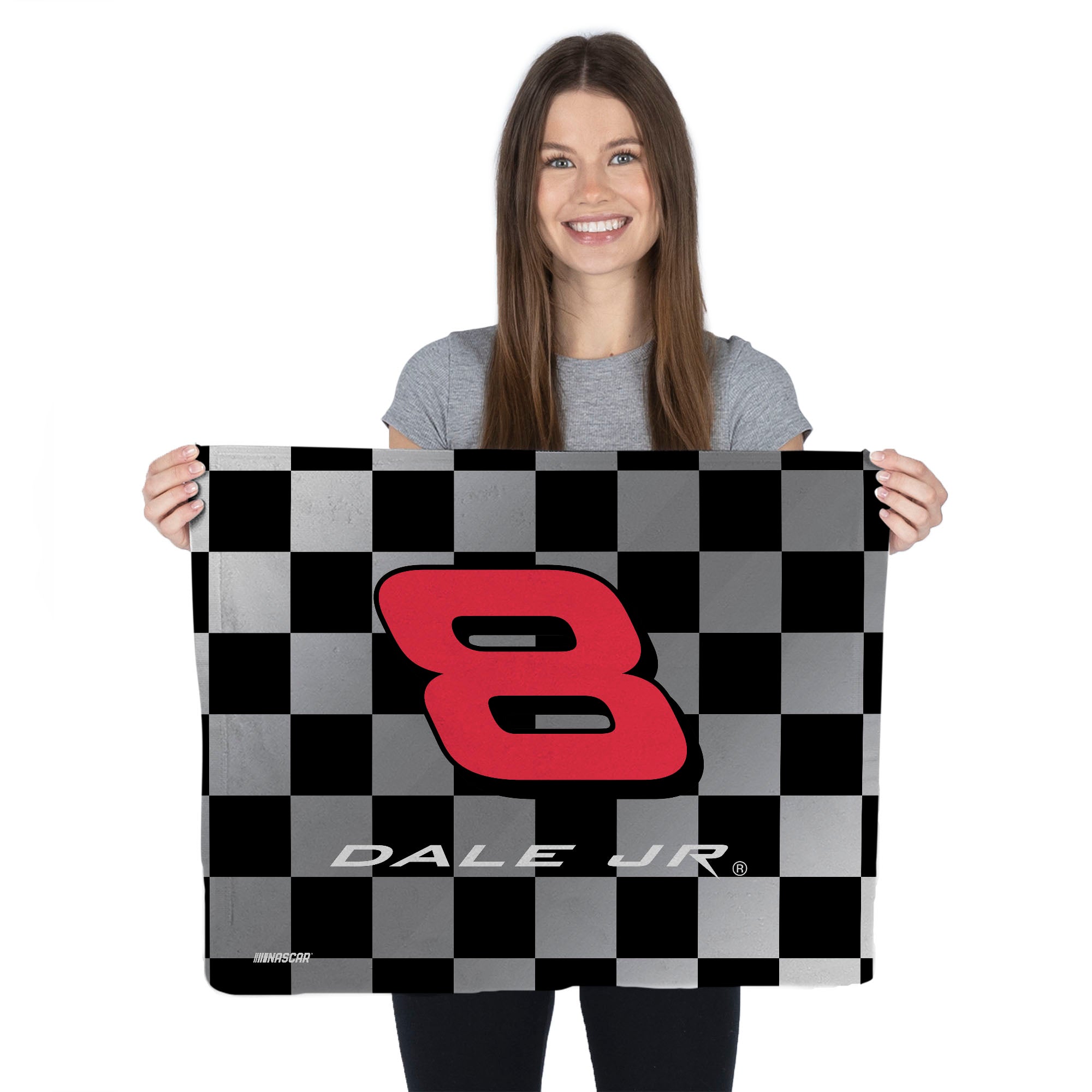 NASCAR Dale Earnhardt Jr Graded Checks Rally Towel 15x18 inches