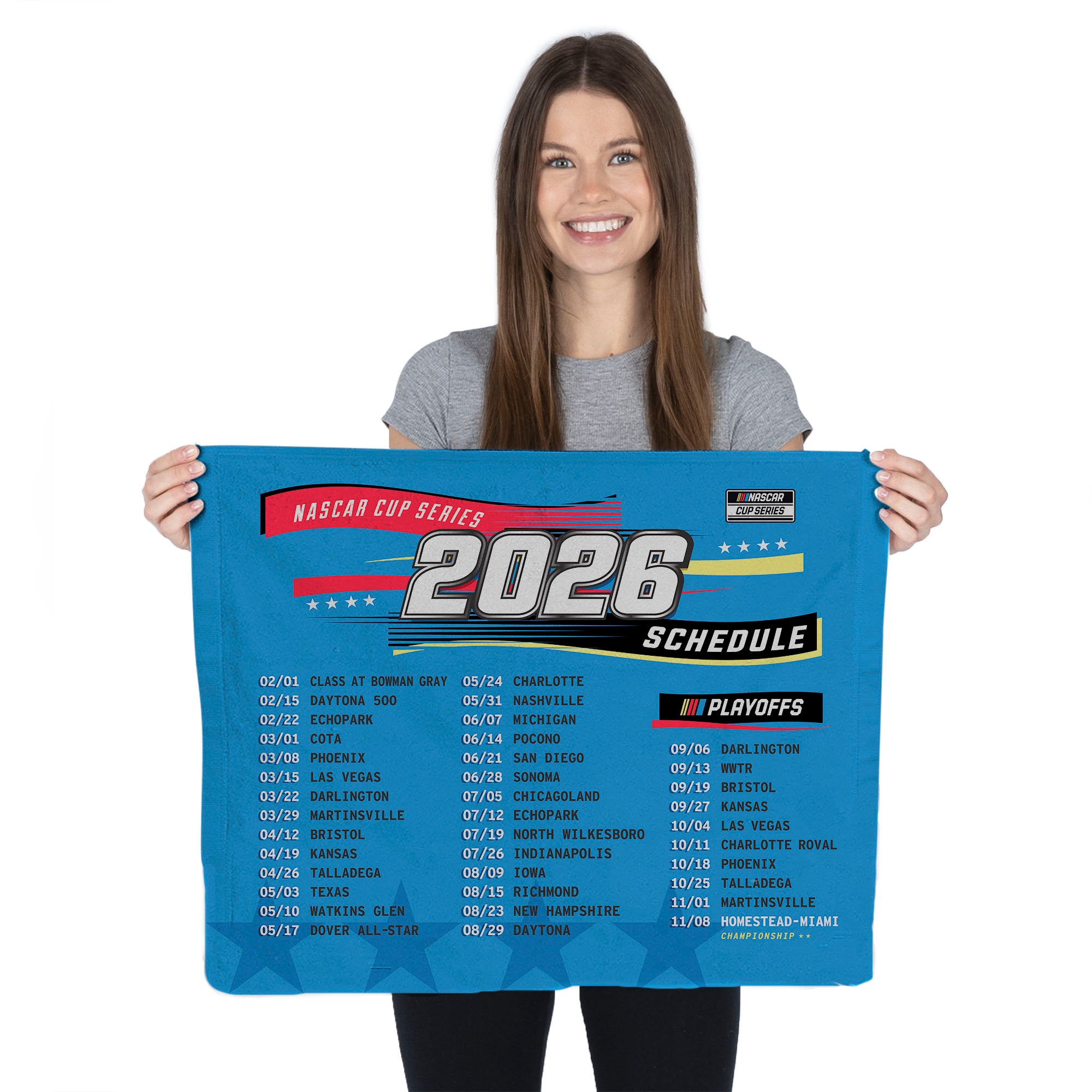NASCAR Cup Series 2026 Cup Series Rally Towel 15x18 inches