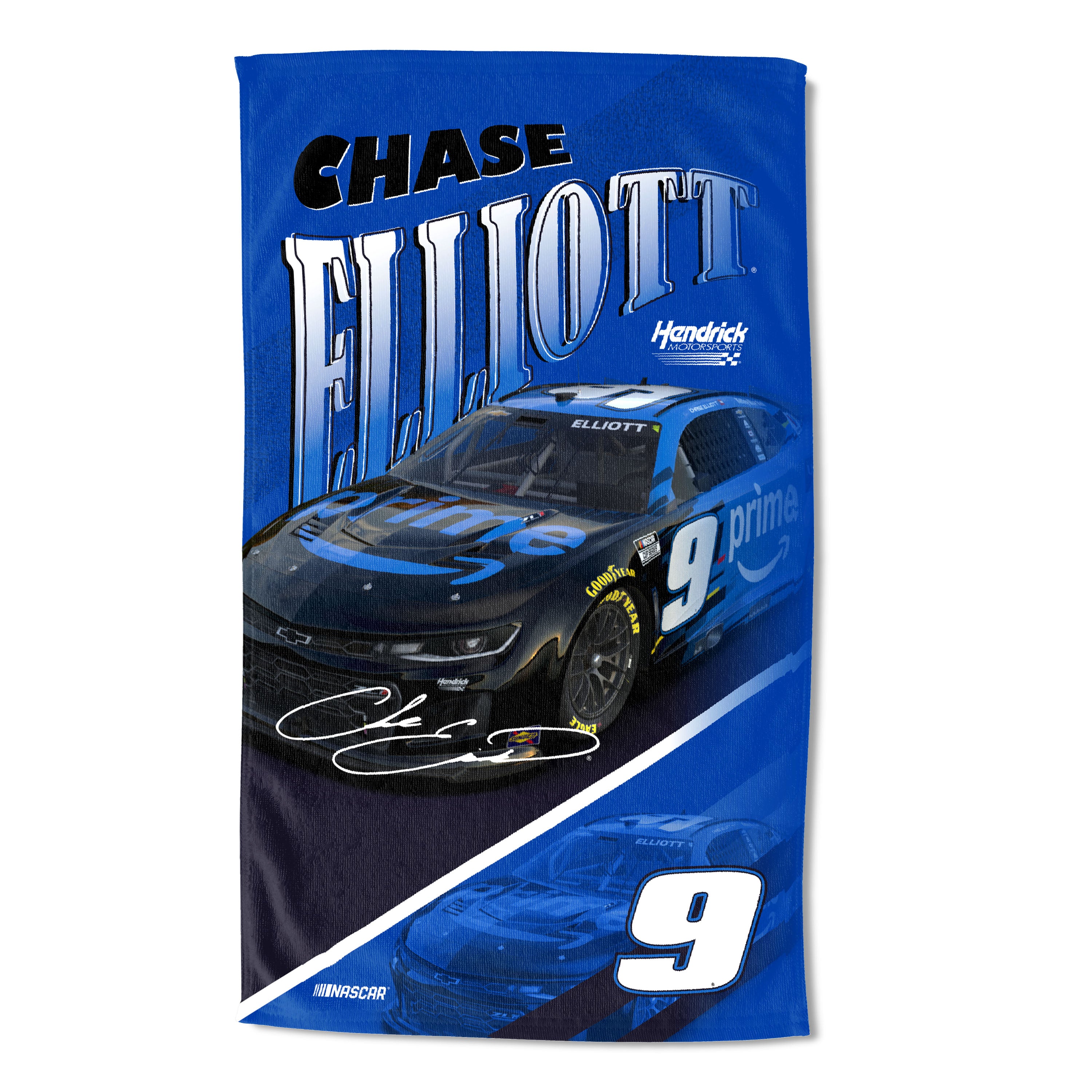 NASCAR Chase Elliott Prime Reflection Sand Free Beach Towel 35x60 inches
