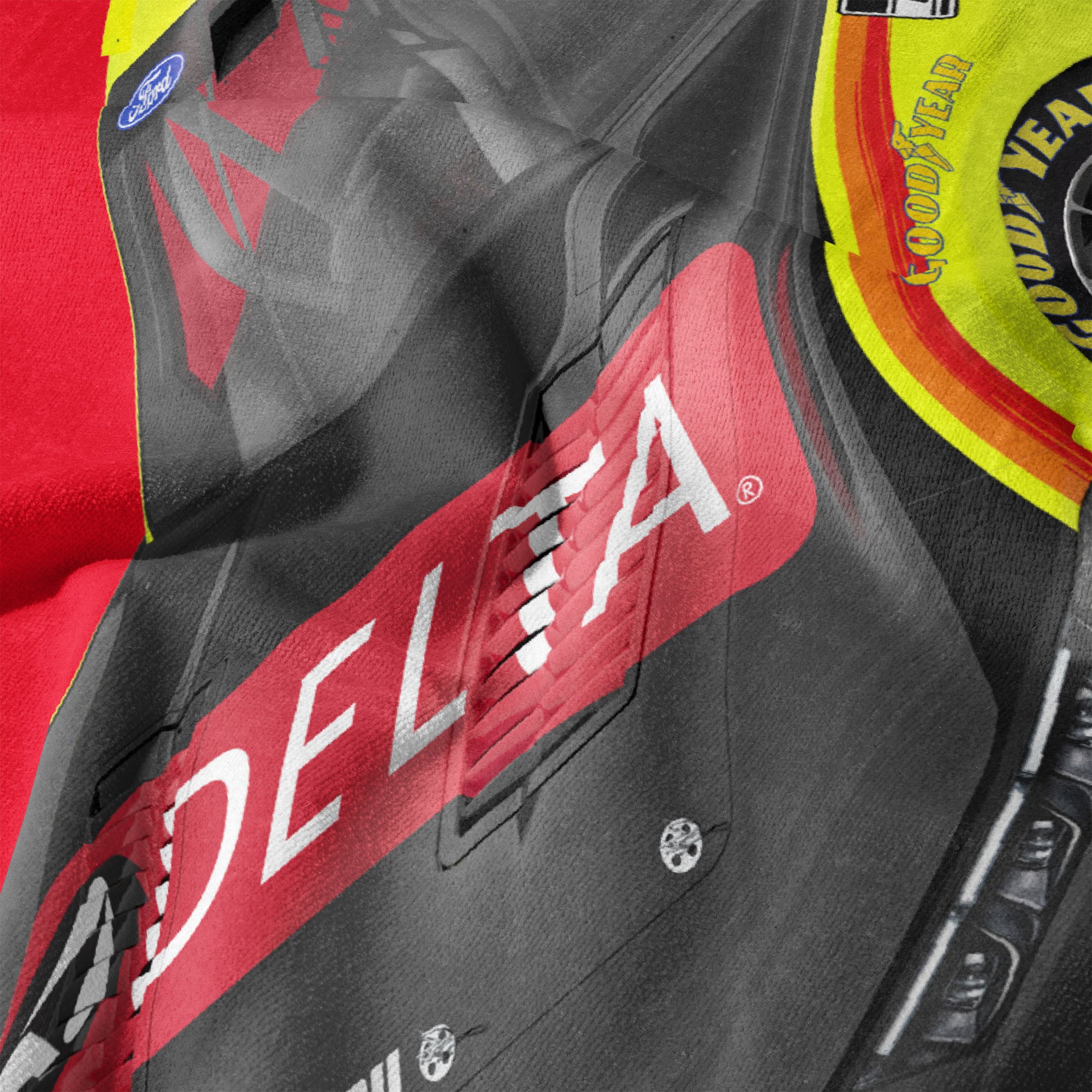 NASCAR Ryan Blaney Reflection Sand Free Beach Towel 35×60 inches