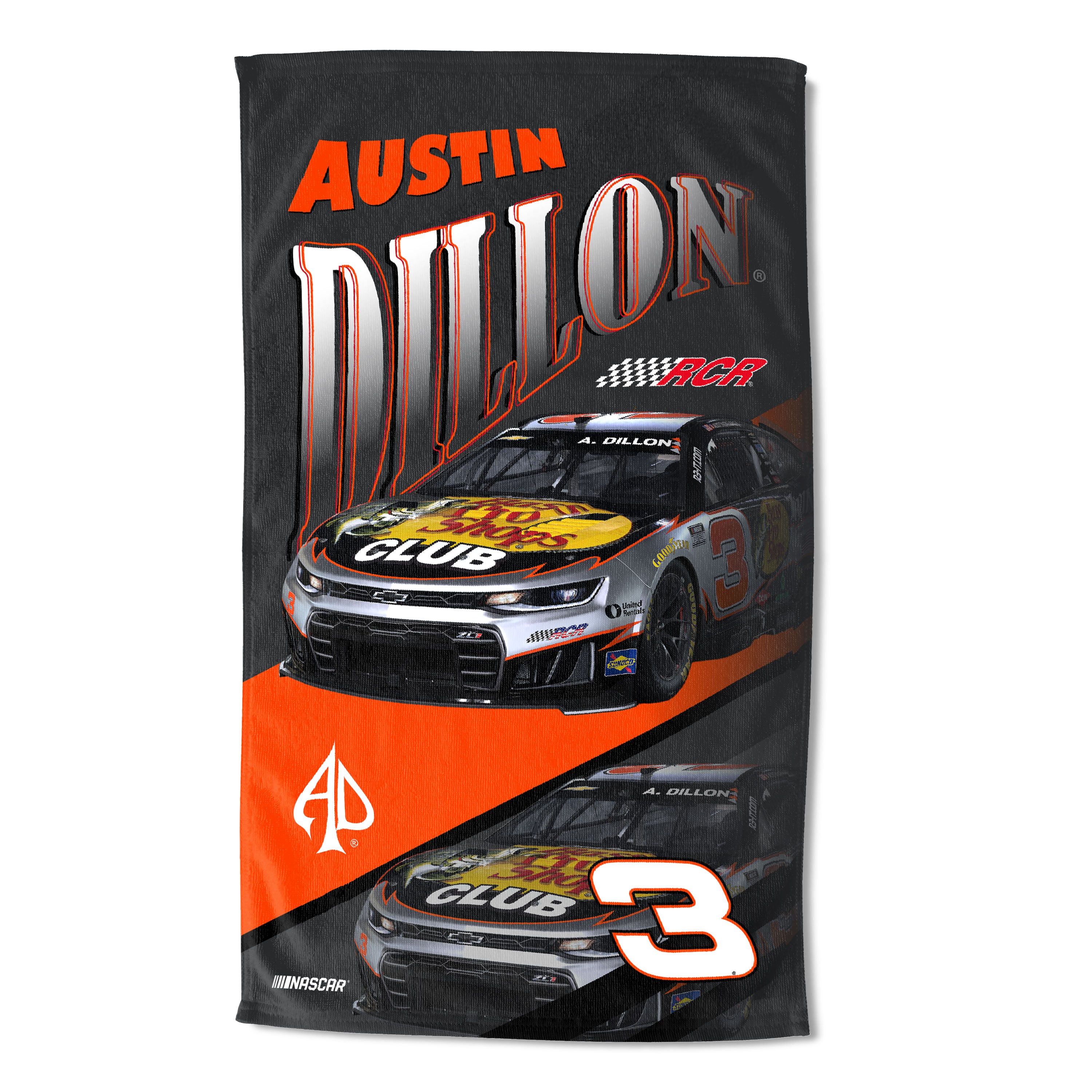 NASCAR Austin Dillon Reflection Sand Free Beach Towel 35×60 inches