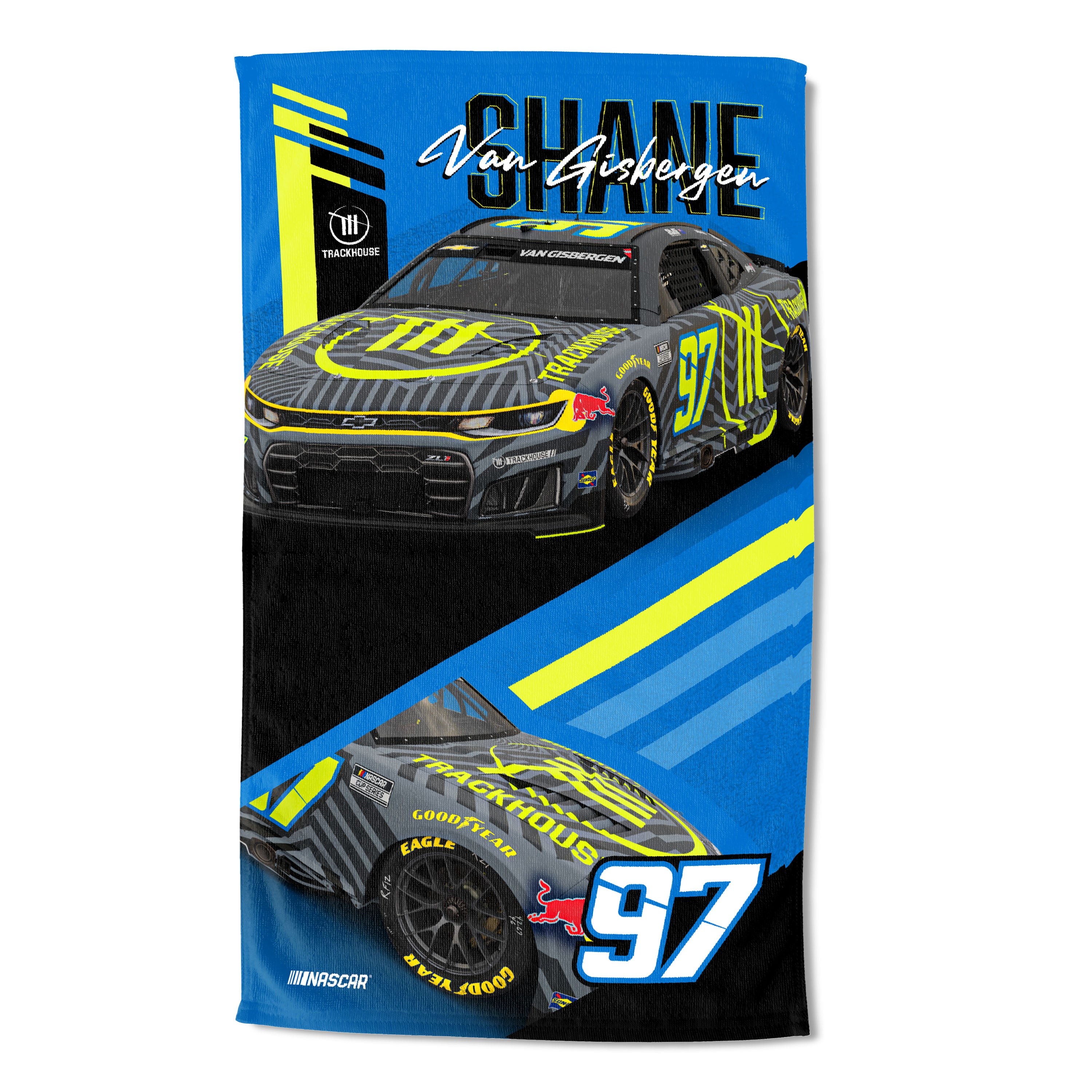 NASCAR Shane Van Gisbergen Raising Bar Sand Free Beach Towel 35×60 inches