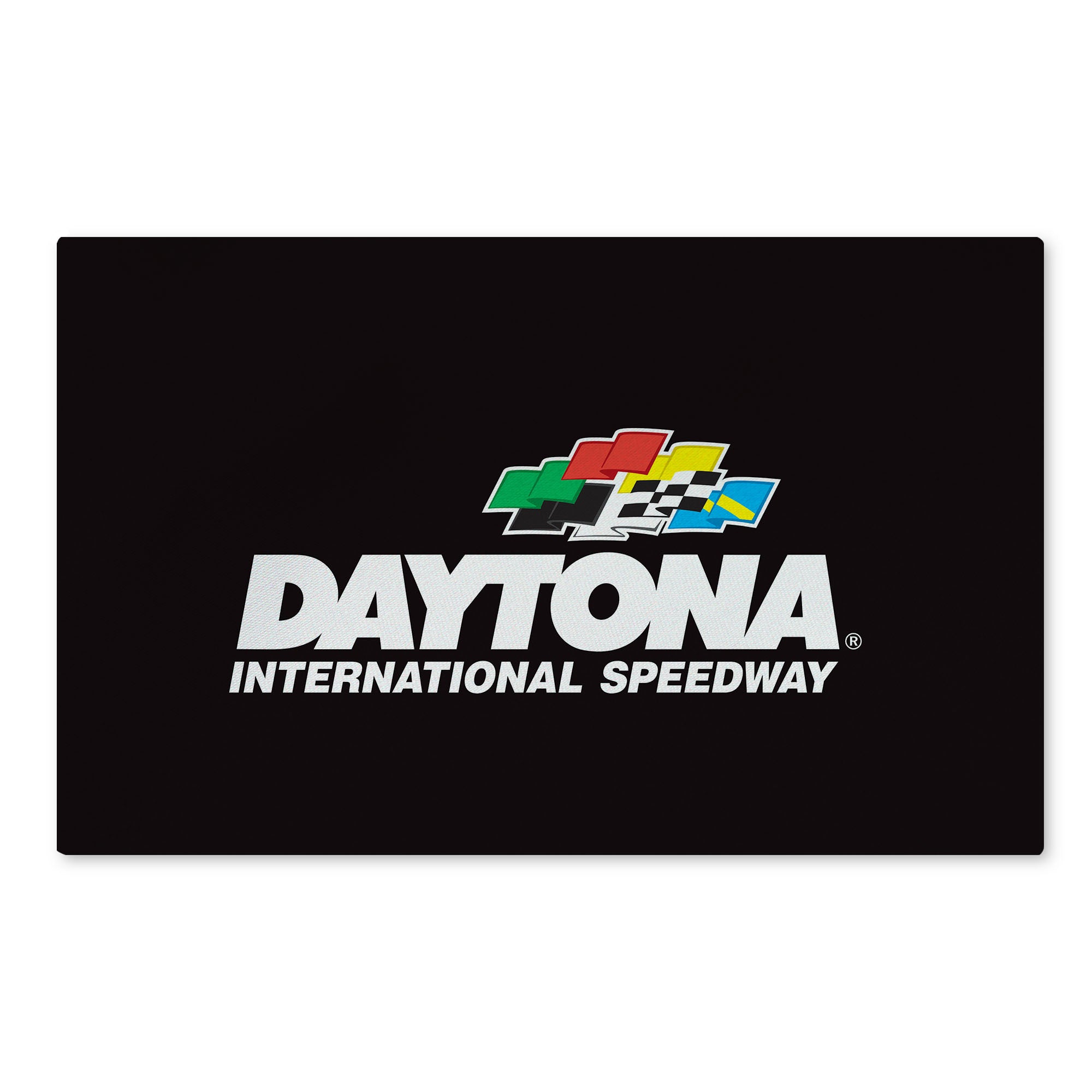 Nascar Daytona Logo Washable Rug 20x32 inches