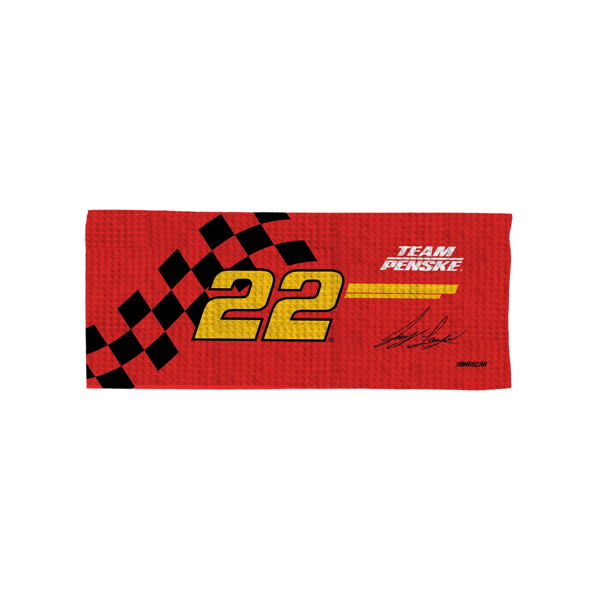 NASCAR Joey Logano Fast Track Cooling Towel 12x31.5 inches