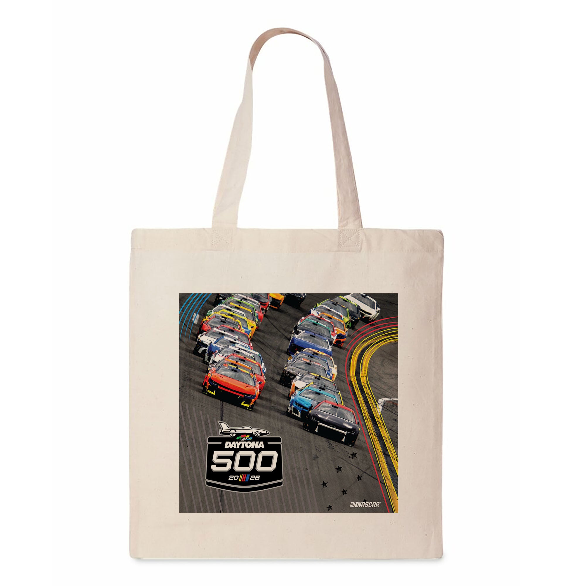 NASCAR Daytona 500 2026 Tote Bag 14x15 inches