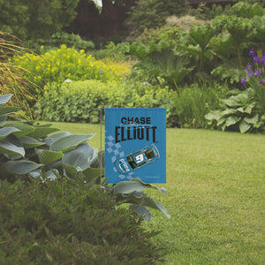 NASCAR Chase Elliot Finish Line Double Sided Garden Flag 12x17 inches