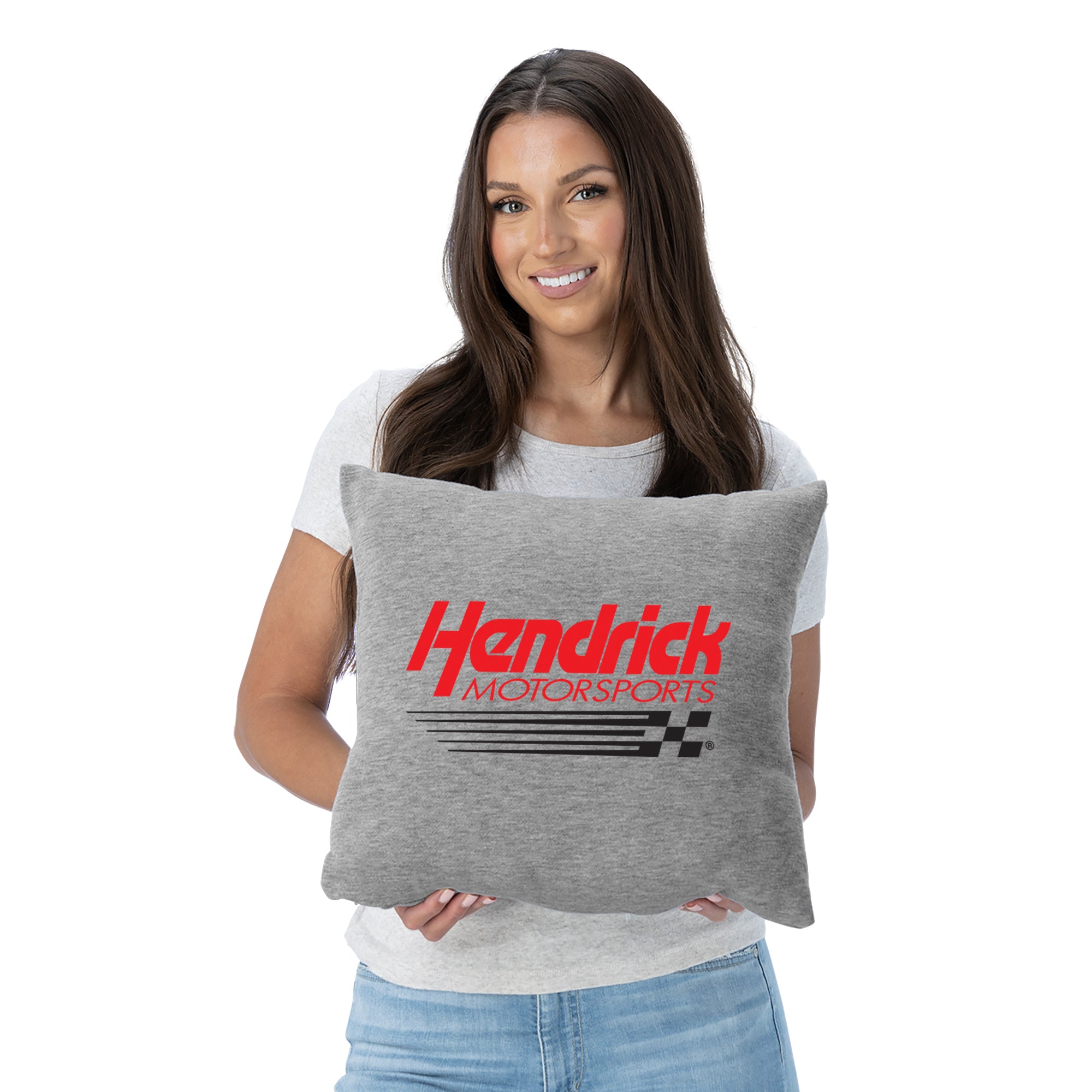 NASCAR Hendrick Logo Sweatshirt Pillow 16x16 inches