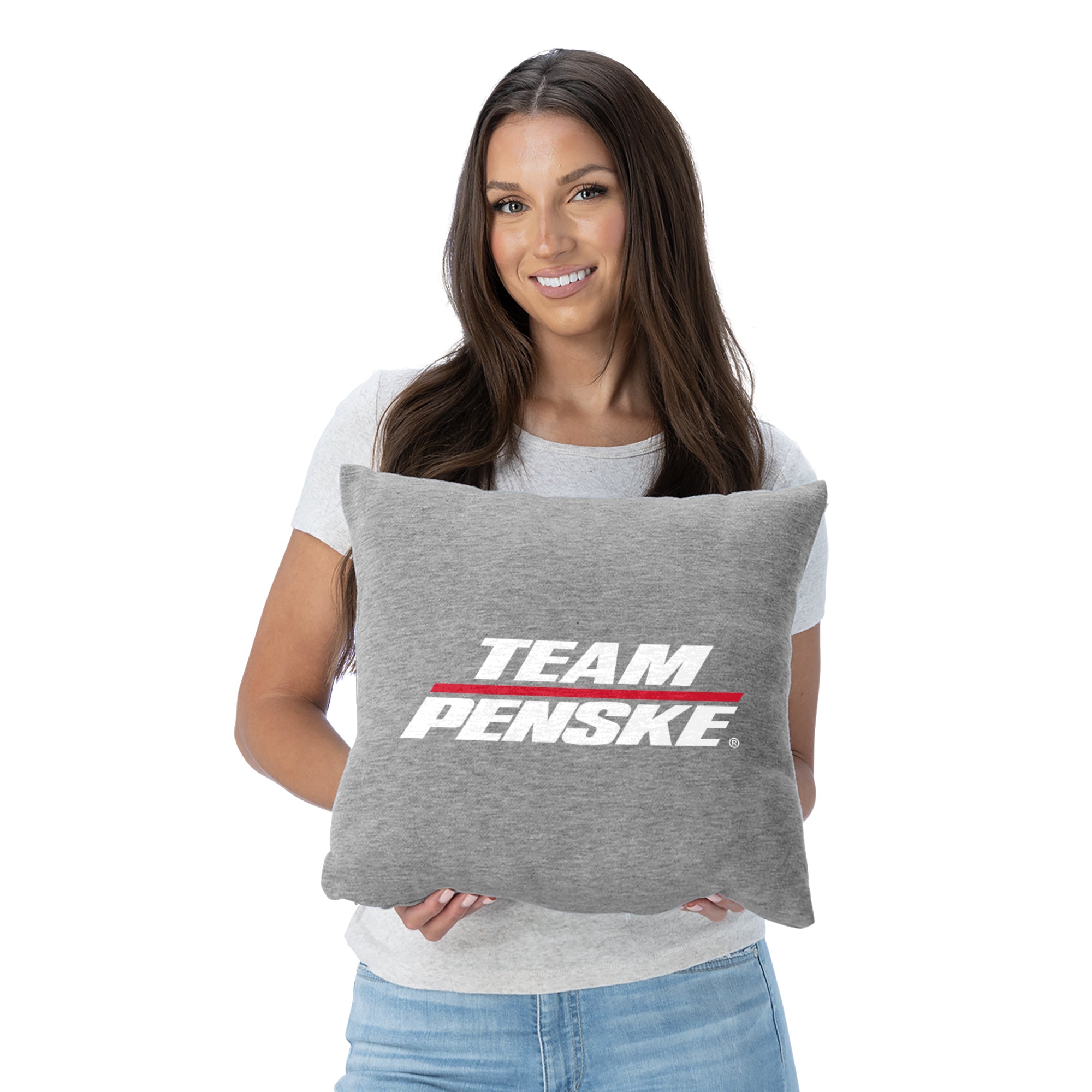 NASCAR Penske Logo Sweatshirt Pillow 16x16 inches