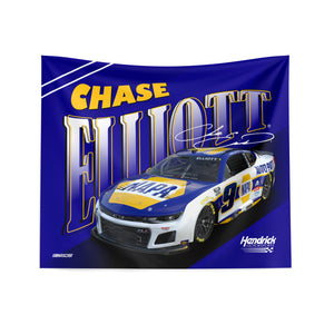 NASCAR Chase Elliott Napa Comet Car Wall Hanging 34x40 inches