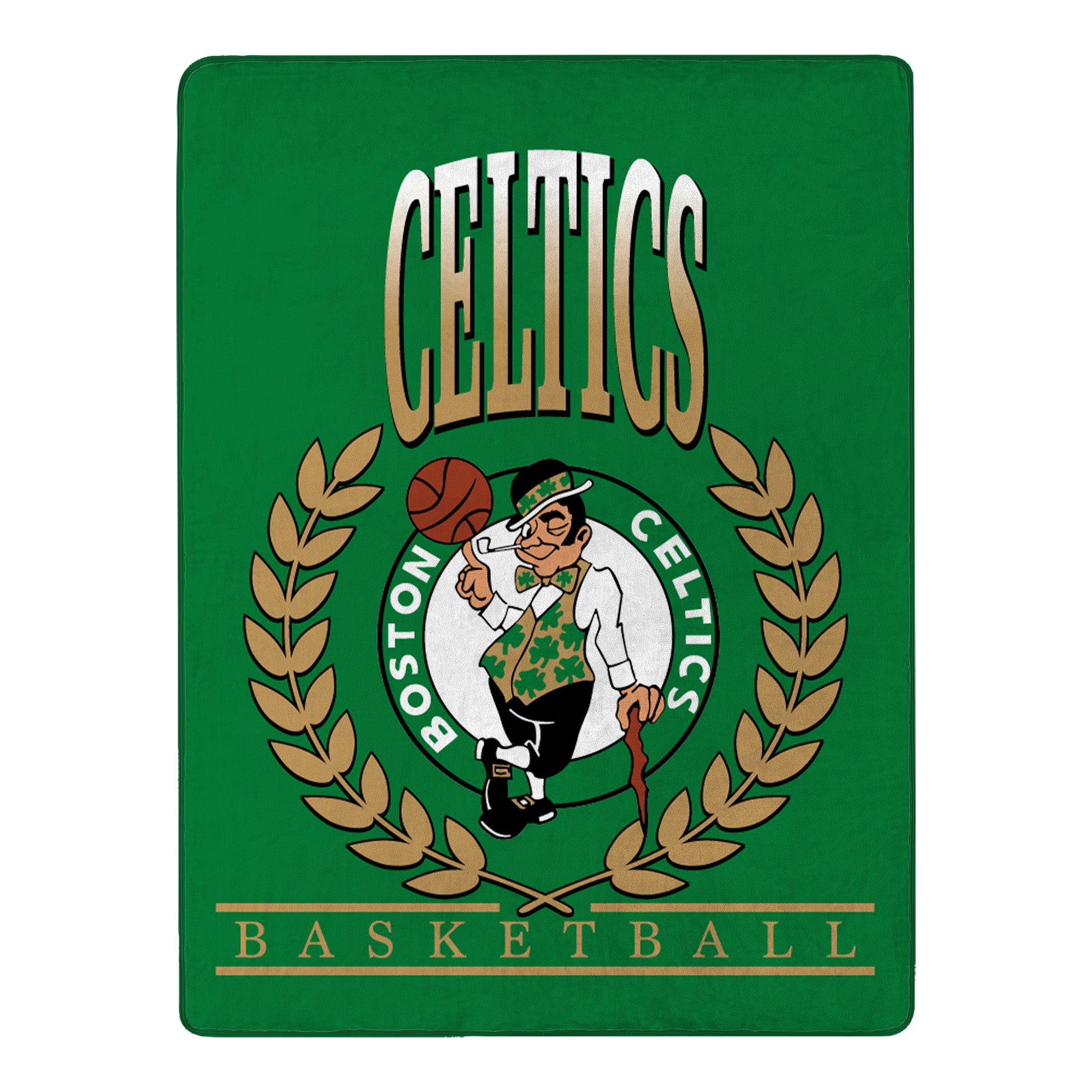 Boston Celtics NBA Plateau Silk Touch Throw Blanket 46X60 Inches