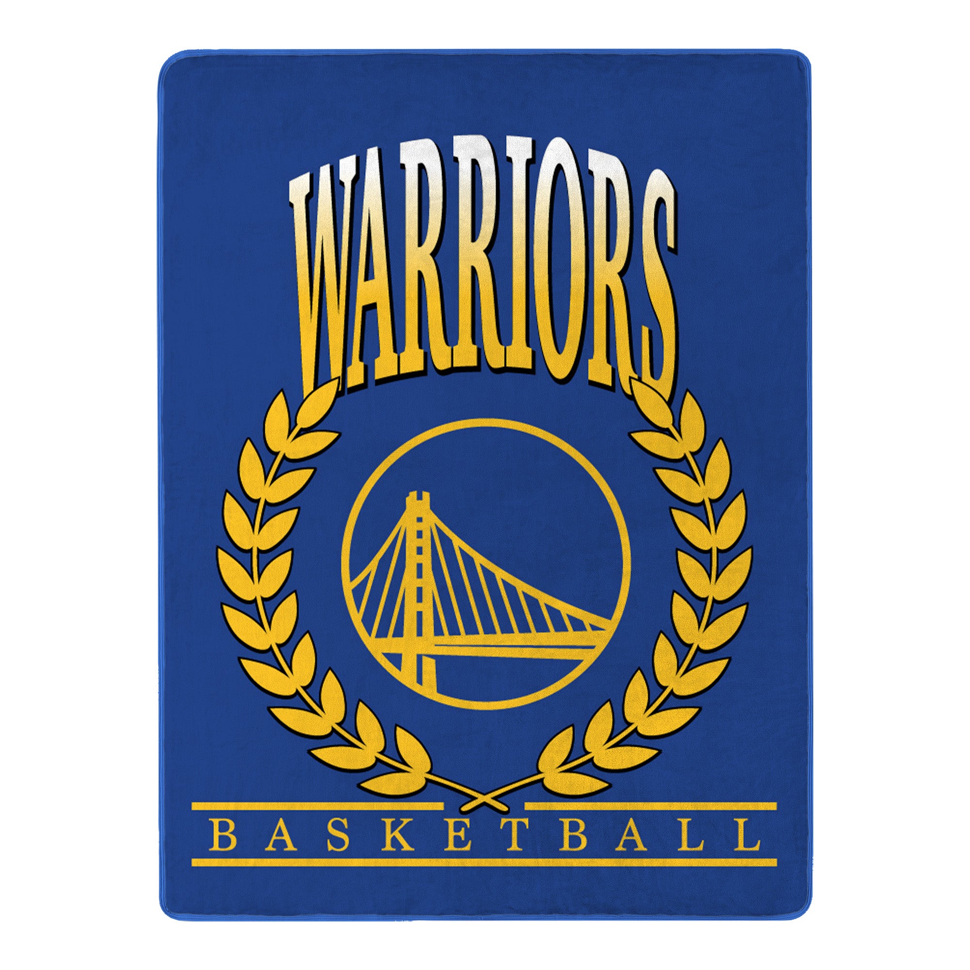 Golden State Warriors  NBA Plateau Silk Touch Throw Blanket 46X60 Inches