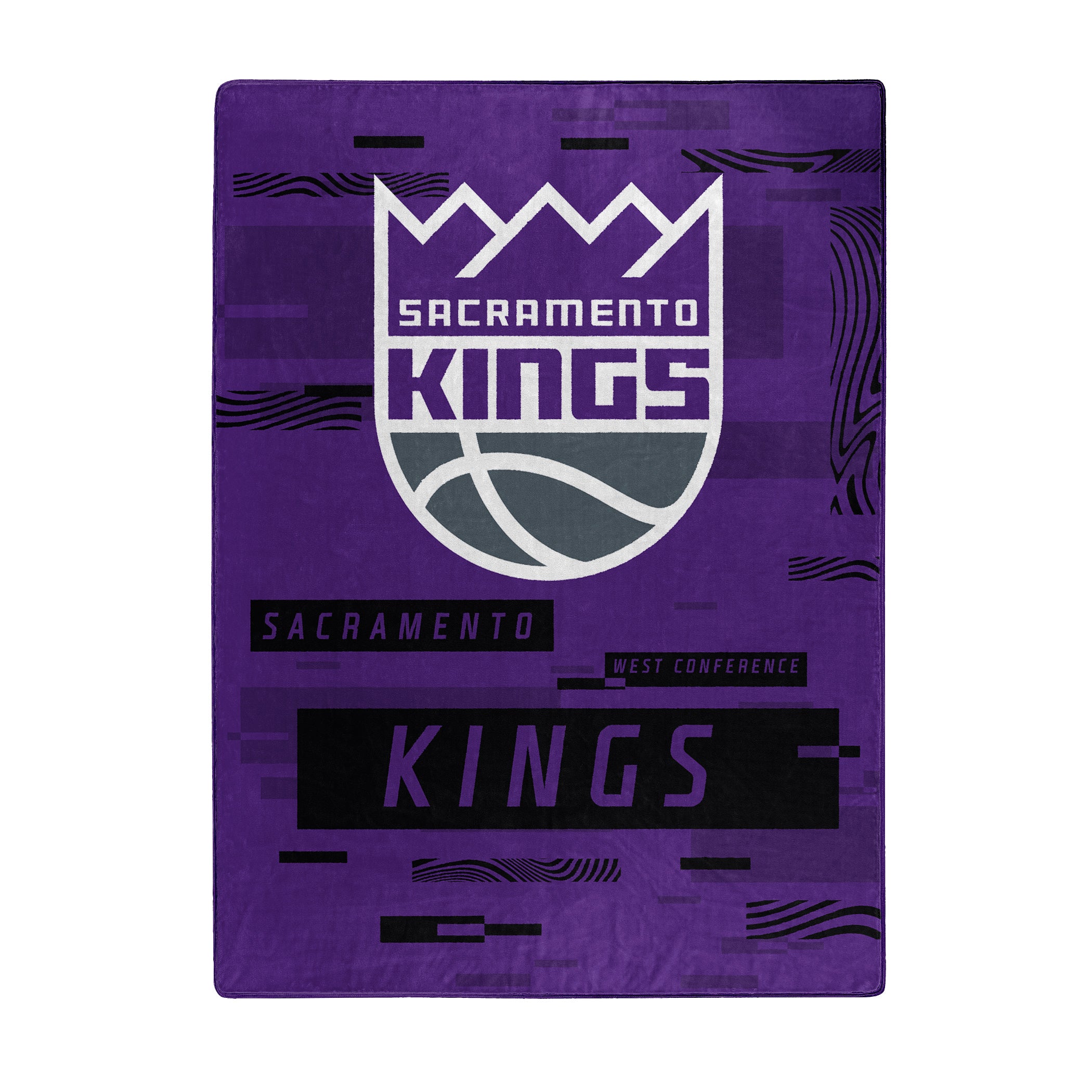 NBA Sacramento Kings Digitize Raschel Throw Blanket 60x80Inches