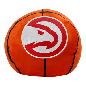NBA Atlanta Hawks Round Travel Cloud Pillow, 11 inches