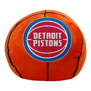 NBA Detroit Pistons Round Travel Cloud Pillow, 11 inches