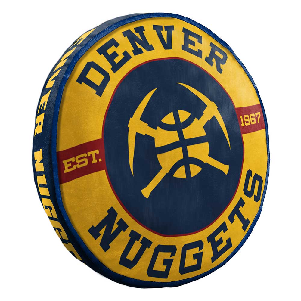 NBA Denver Nuggets Travel Cloud Pillow 15 Inches