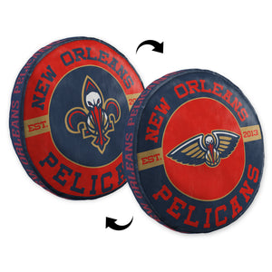 NBA New Orleans Pelicans Travel Cloud Pillow 15 Inches