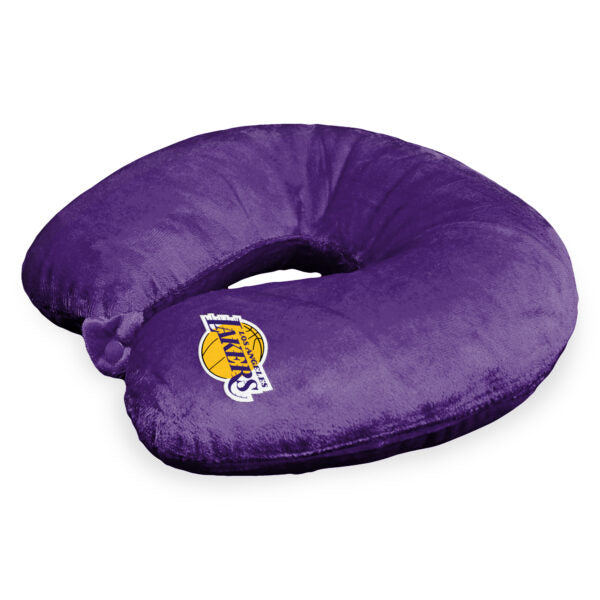 NBA Los Angeles Lakers Applique Neck Pillow 12x13 Inches